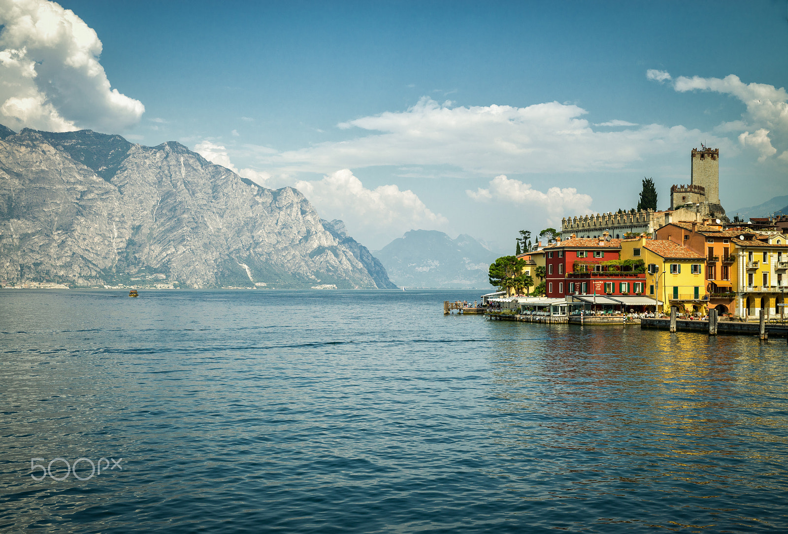 Sony a7R sample photo. Malcesine photography