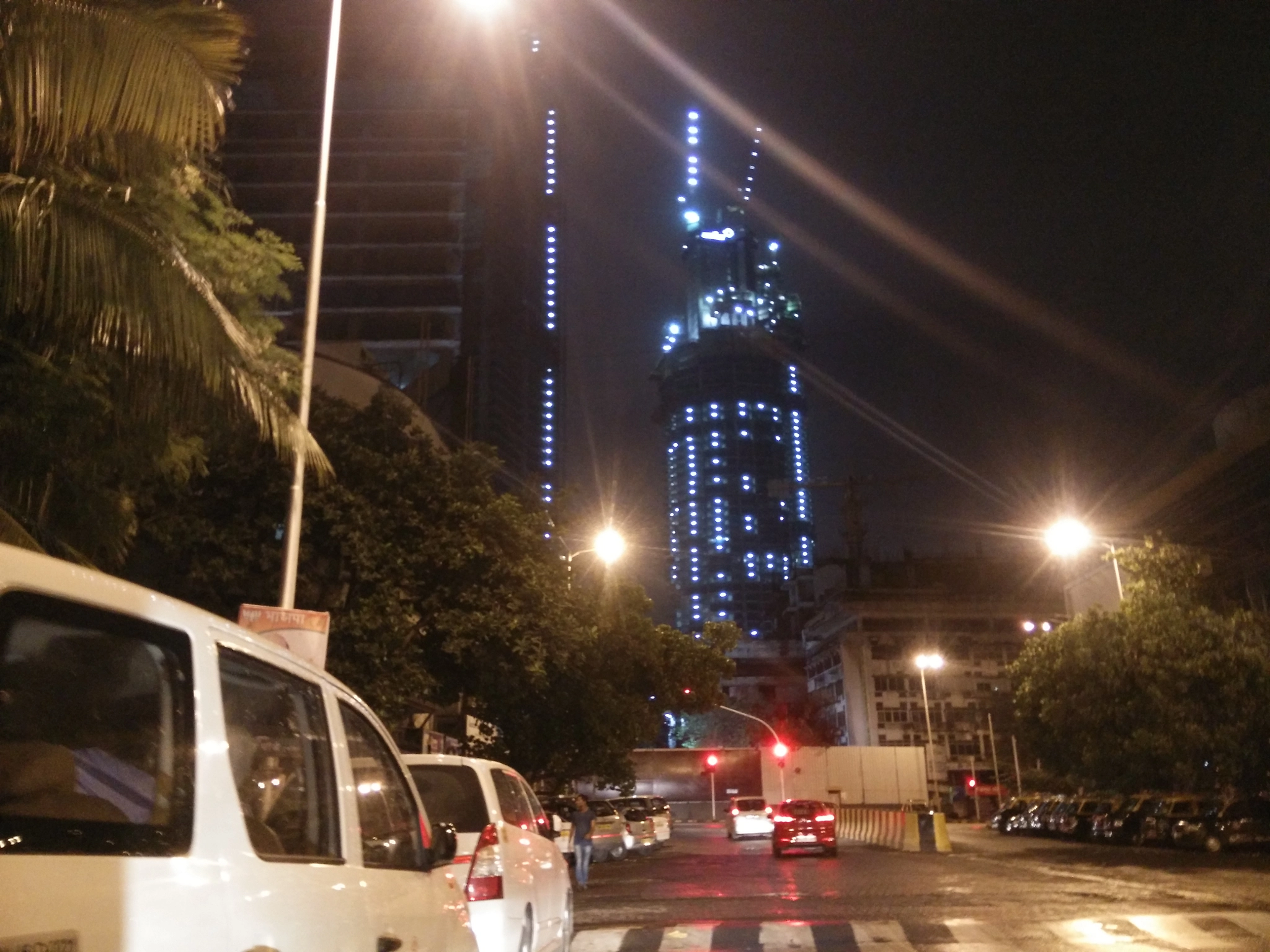 OPPO Find7 sample photo. City lights photography