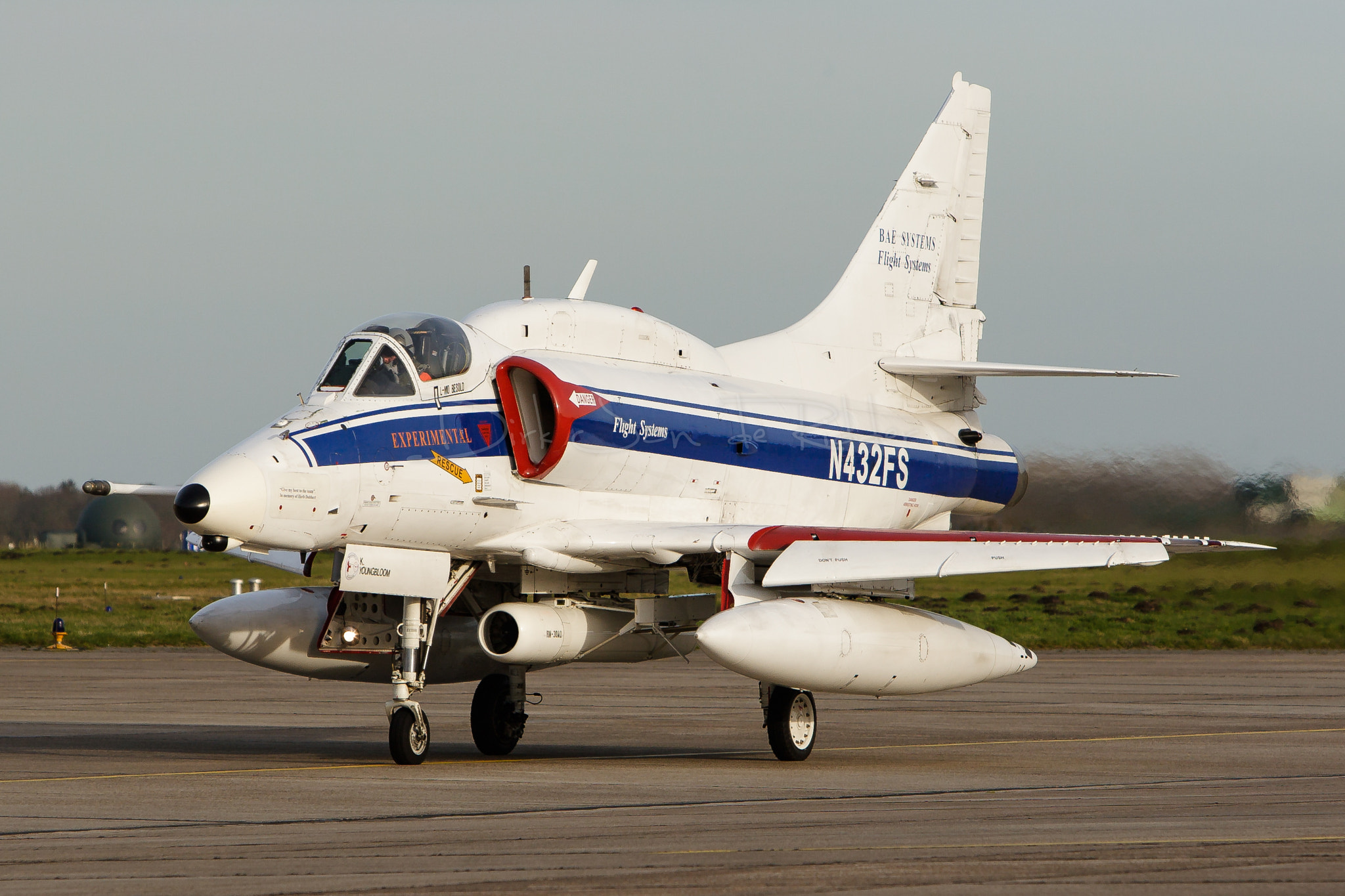 Canon EOS 20D sample photo. Bae flight systems a-4n skyhawk n432fs photography