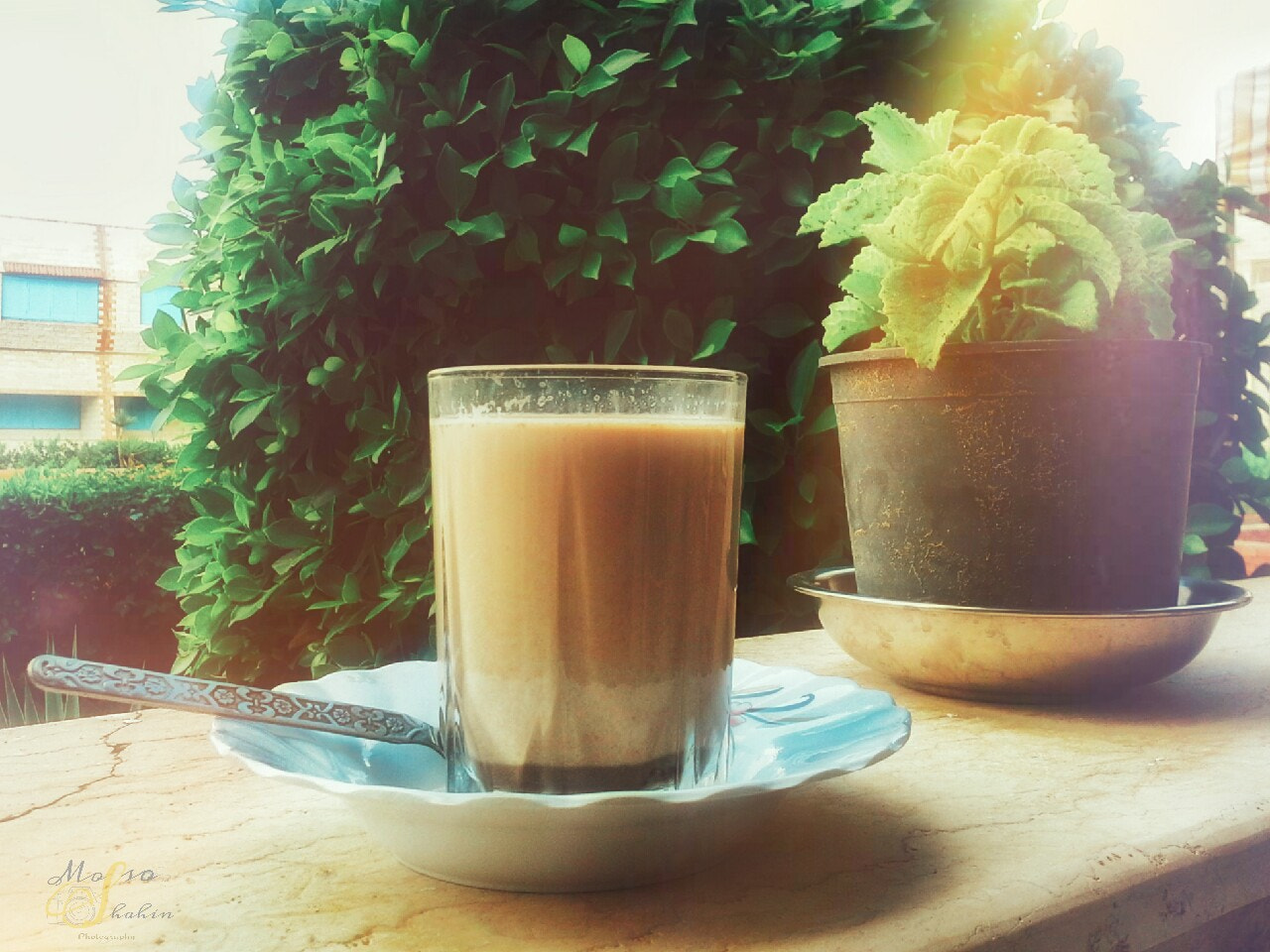 Samsung Galaxy Note 8.0 sample photo. Morning latte photography