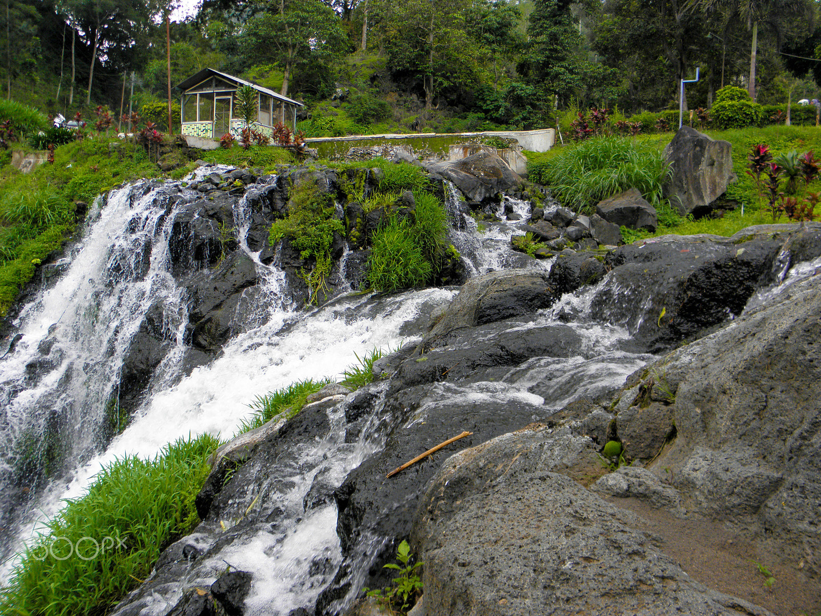Olympus SP600UZ sample photo. Campoan waterfall photography
