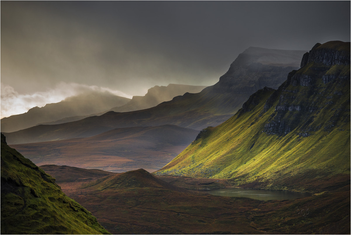 Sigma 70-200mm F2.8 EX DG Macro HSM II sample photo. Trotternish light in autumn photography