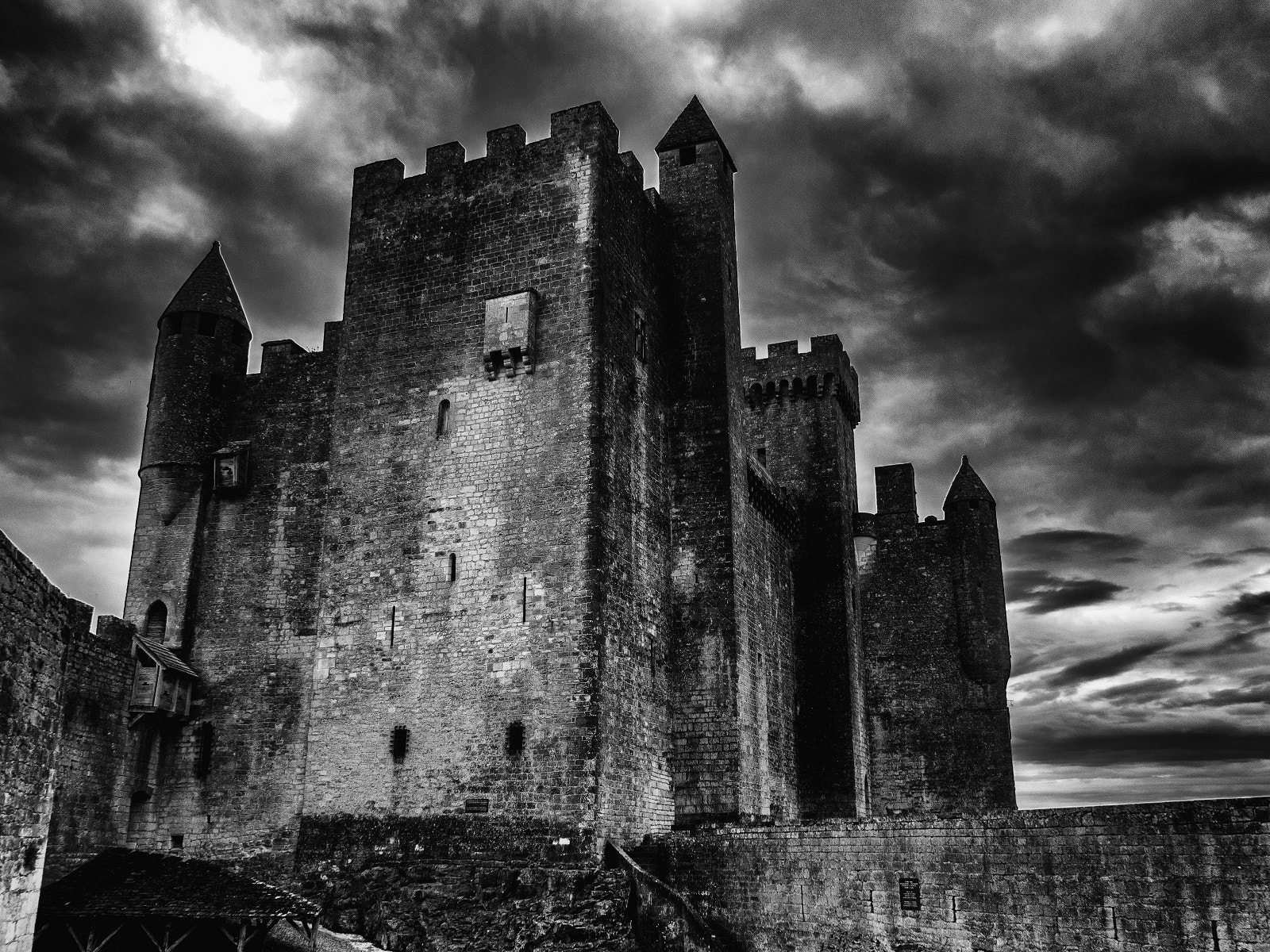 Olympus OM-D E-M5 sample photo. The castle photography