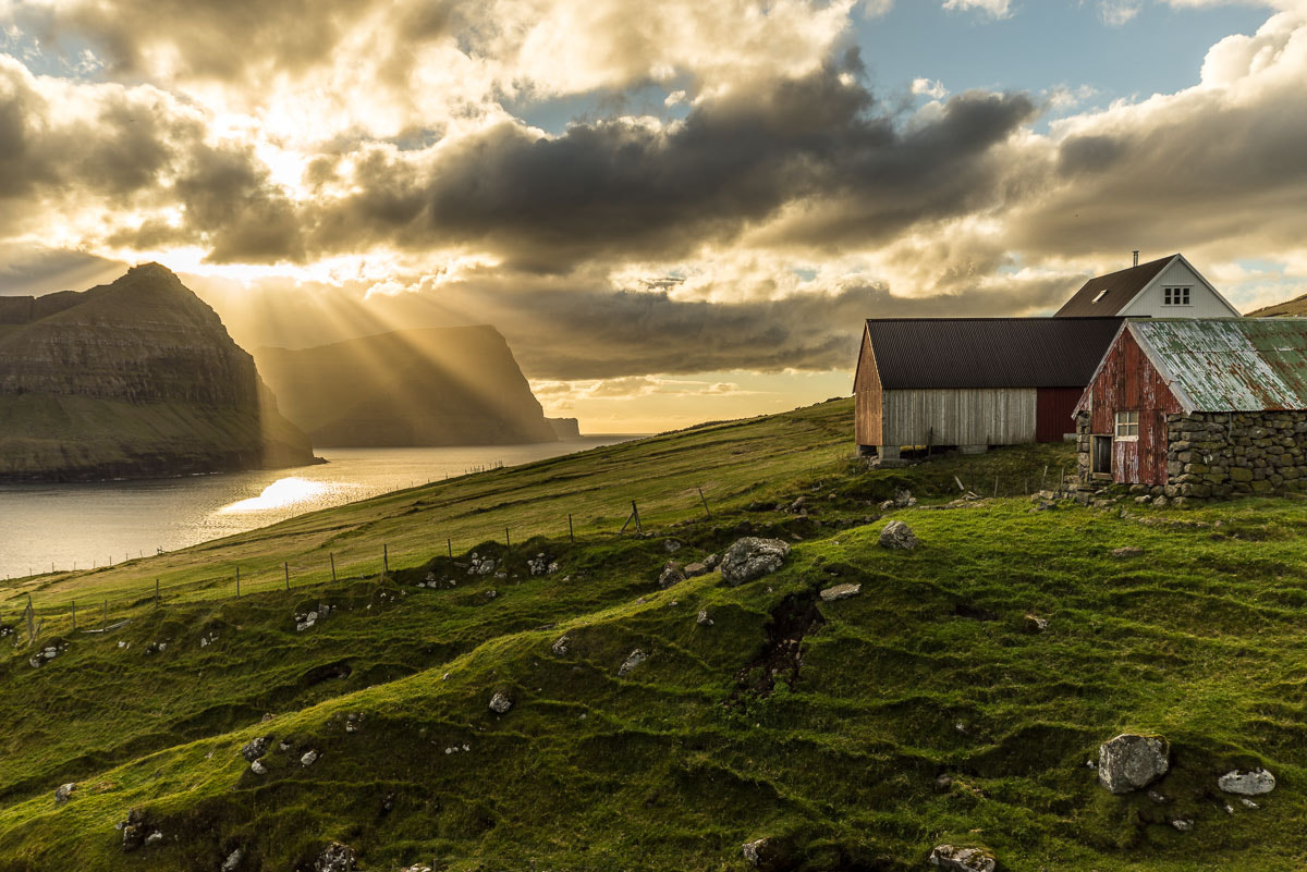 Tamron 18-270mm F3.5-6.3 Di II PZD sample photo. Viðareiði - the land of god rays photography