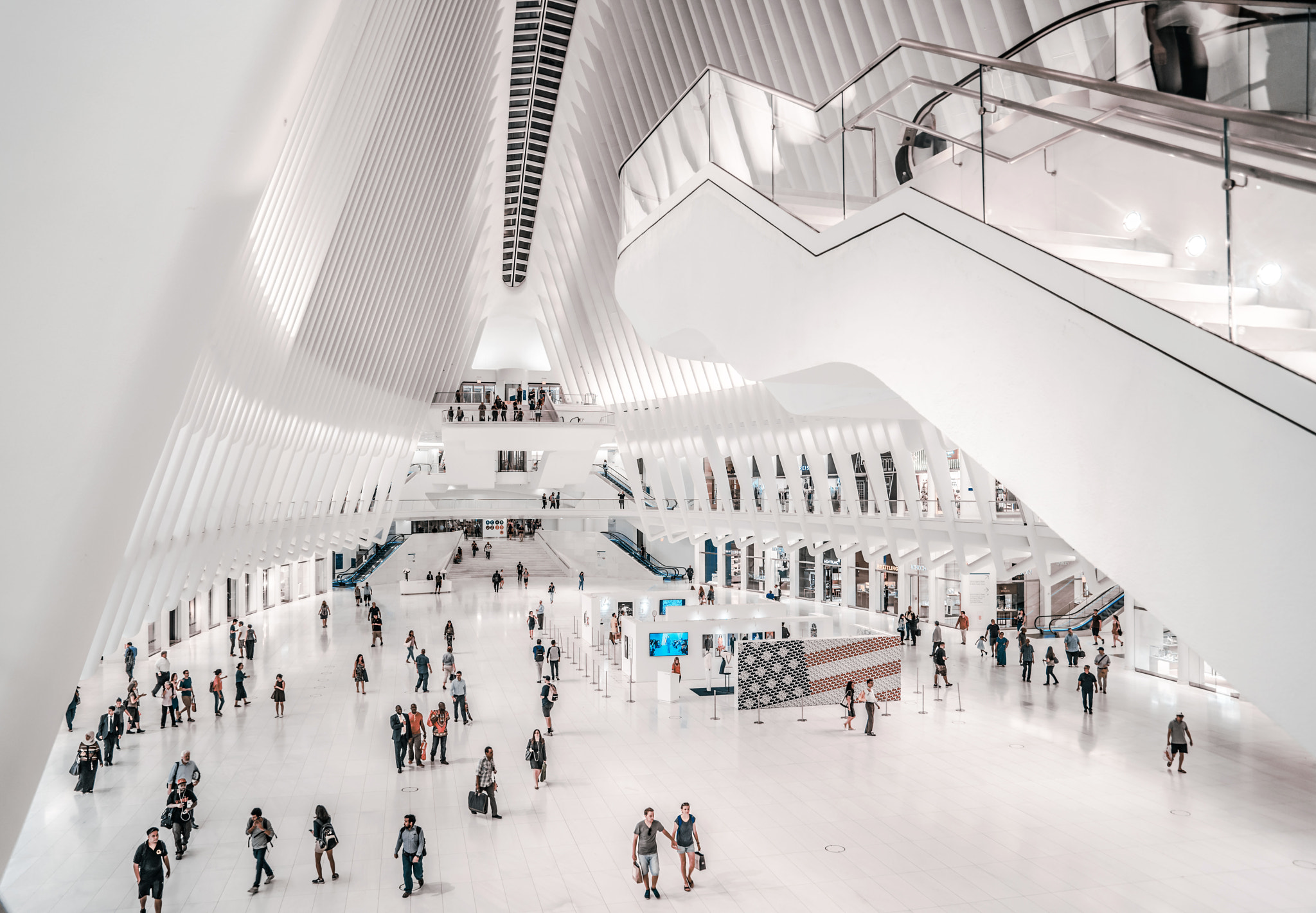 Sony a7R II + Canon 24-105mm F4 DG OS HSM | Art 013 sample photo. ✪world trade center path station✪ photography