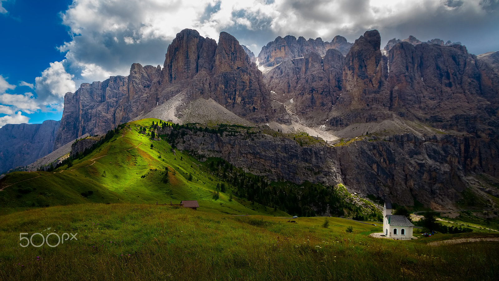 Canon EOS 5D Mark II + Canon EF 17-35mm f/2.8L sample photo. Dolomites mountain view photography