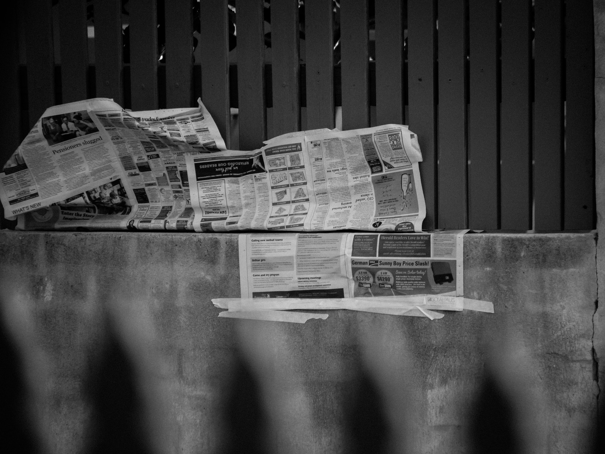 Olympus OM-D E-M1 sample photo. Urban renewal neglect photography