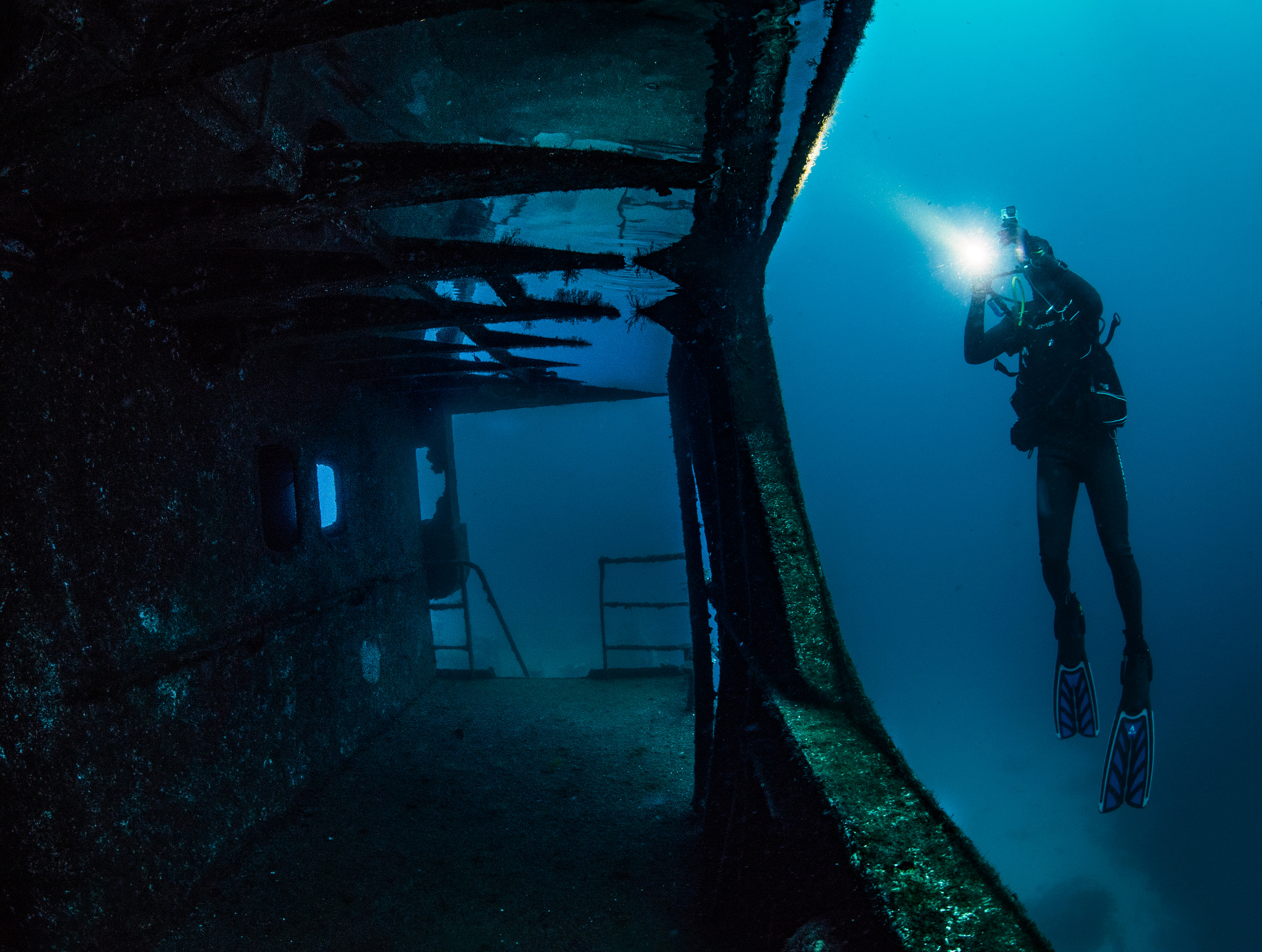 Nikon D750 + Sigma 15mm F2.8 EX DG Diagonal Fisheye sample photo. The wreck of um el faroud photography