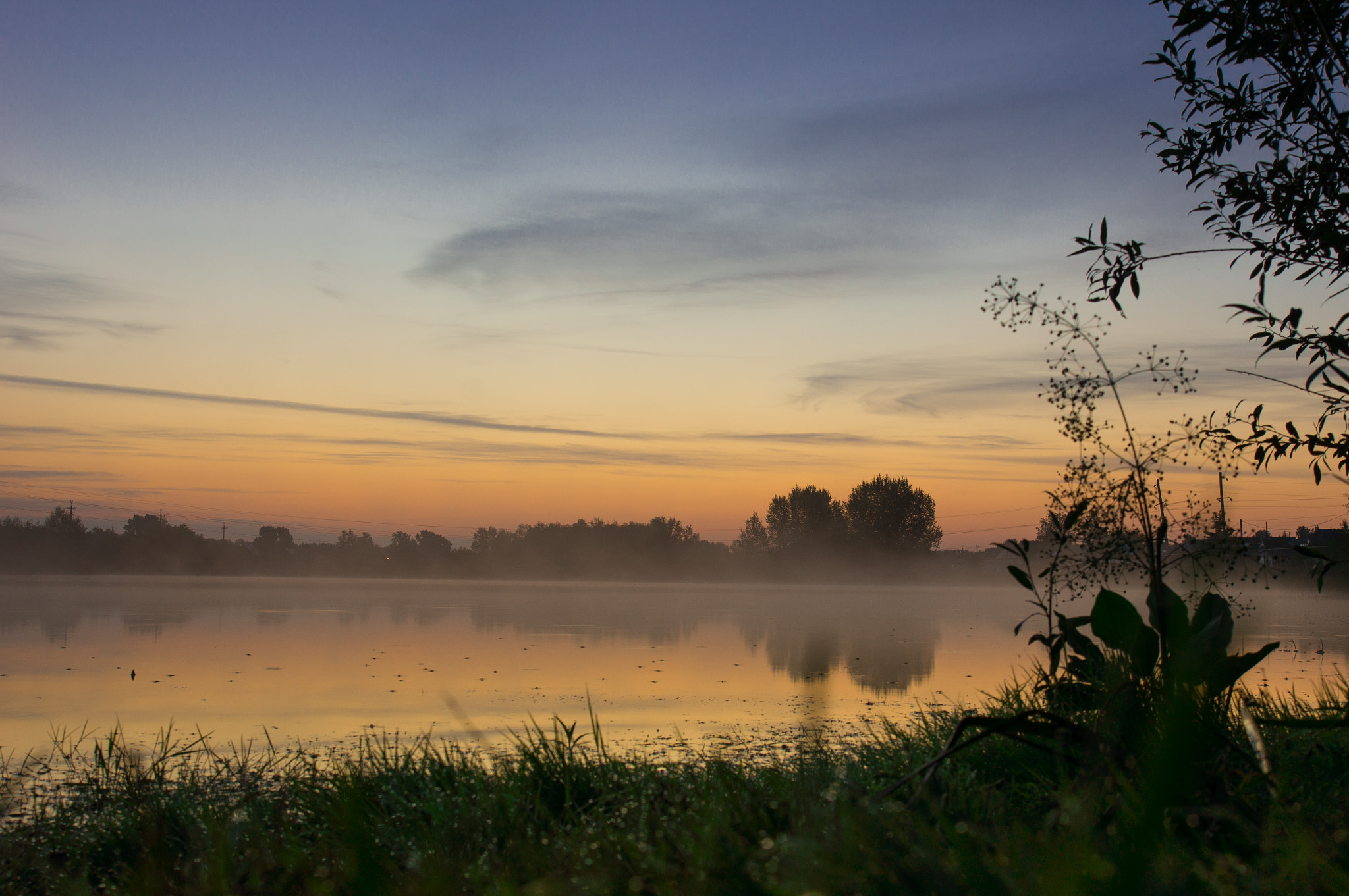 Sony Alpha DSLR-A580 sample photo. Morning on the lake photography