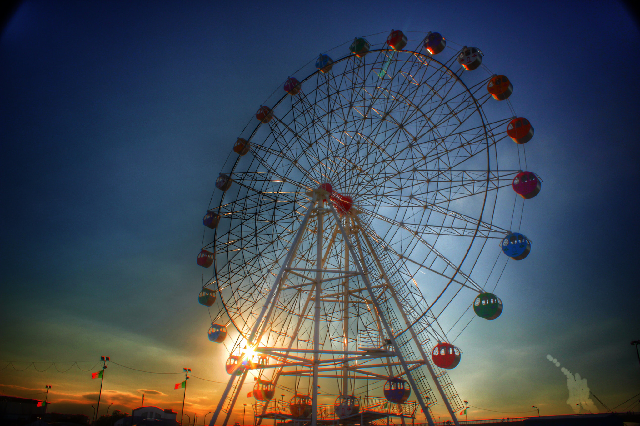 Canon EF-S 18-55mm F3.5-5.6 III sample photo. The wheel photography