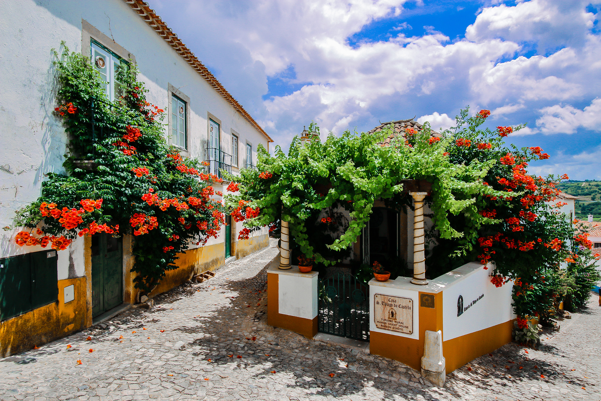 Canon EOS 70D + Sigma 8-16mm F4.5-5.6 DC HSM sample photo. Óbidos, portugal photography