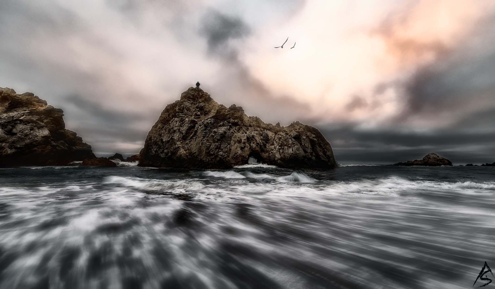 Sony a7R II + Canon EF 11-24mm F4L USM sample photo. Big sur photography