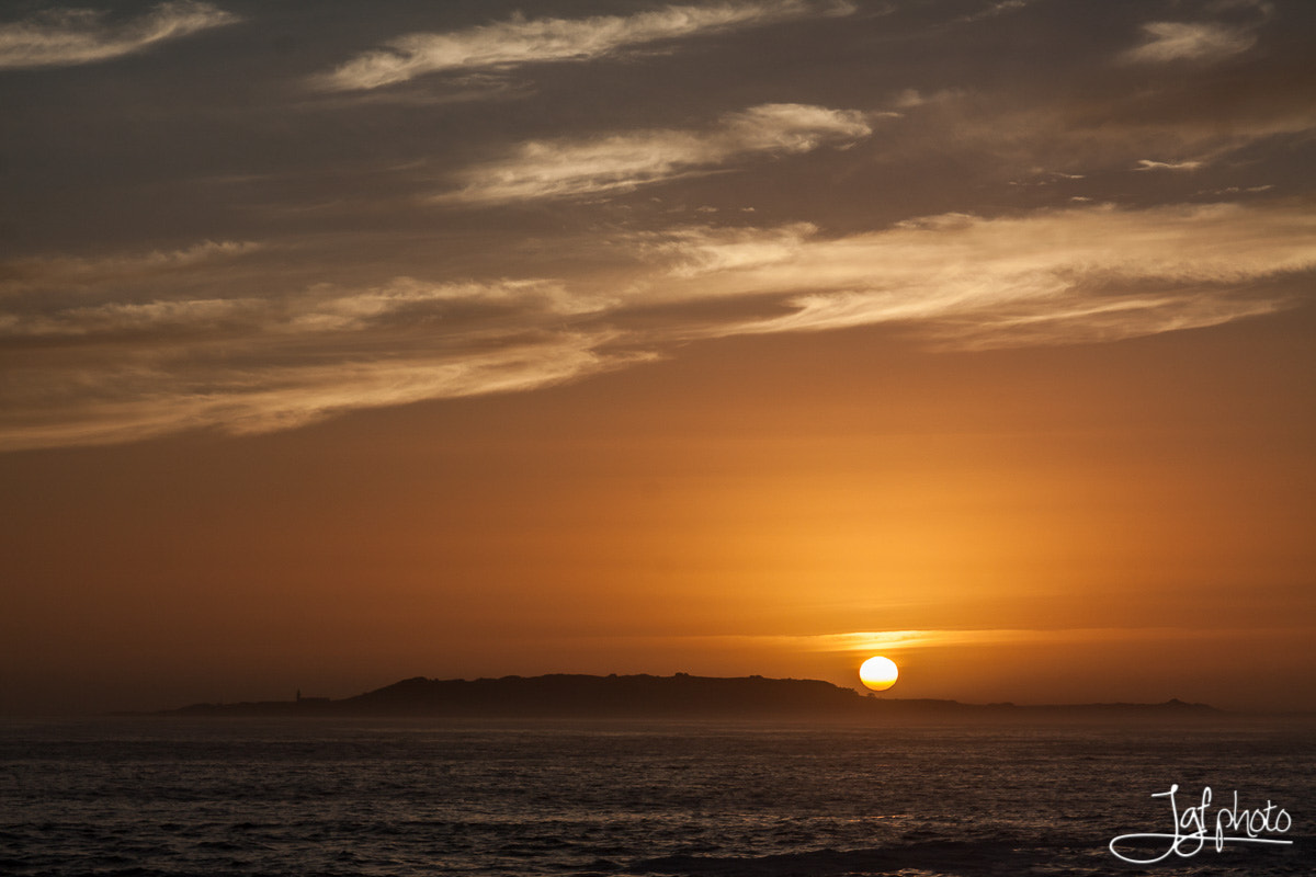 Canon EF 24-70mm F4L IS USM sample photo. Sunset at sálvora photography