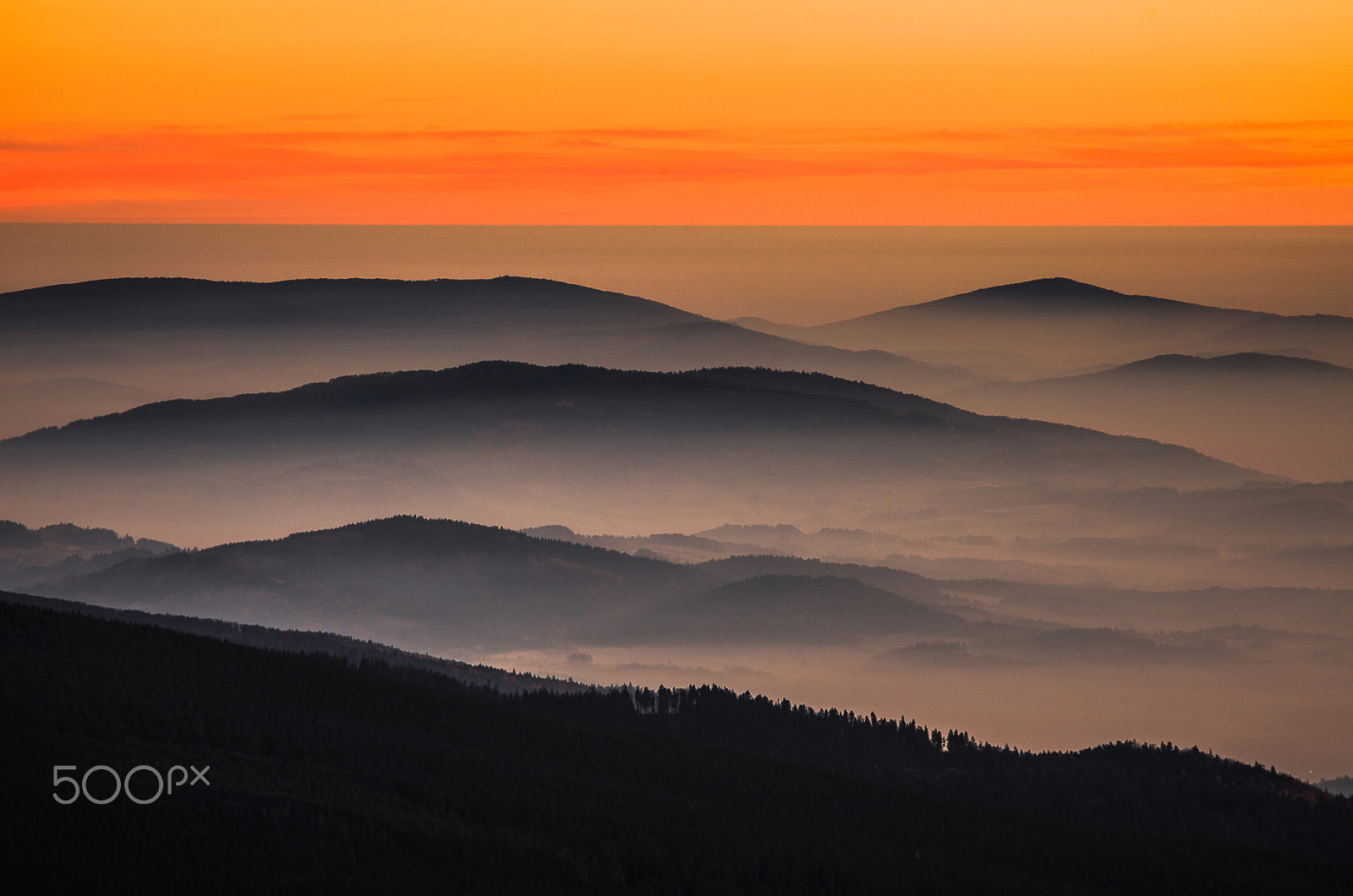 Sigma 70-200mm F2.8 EX DG Macro HSM II sample photo. Islands in the fog..... photography