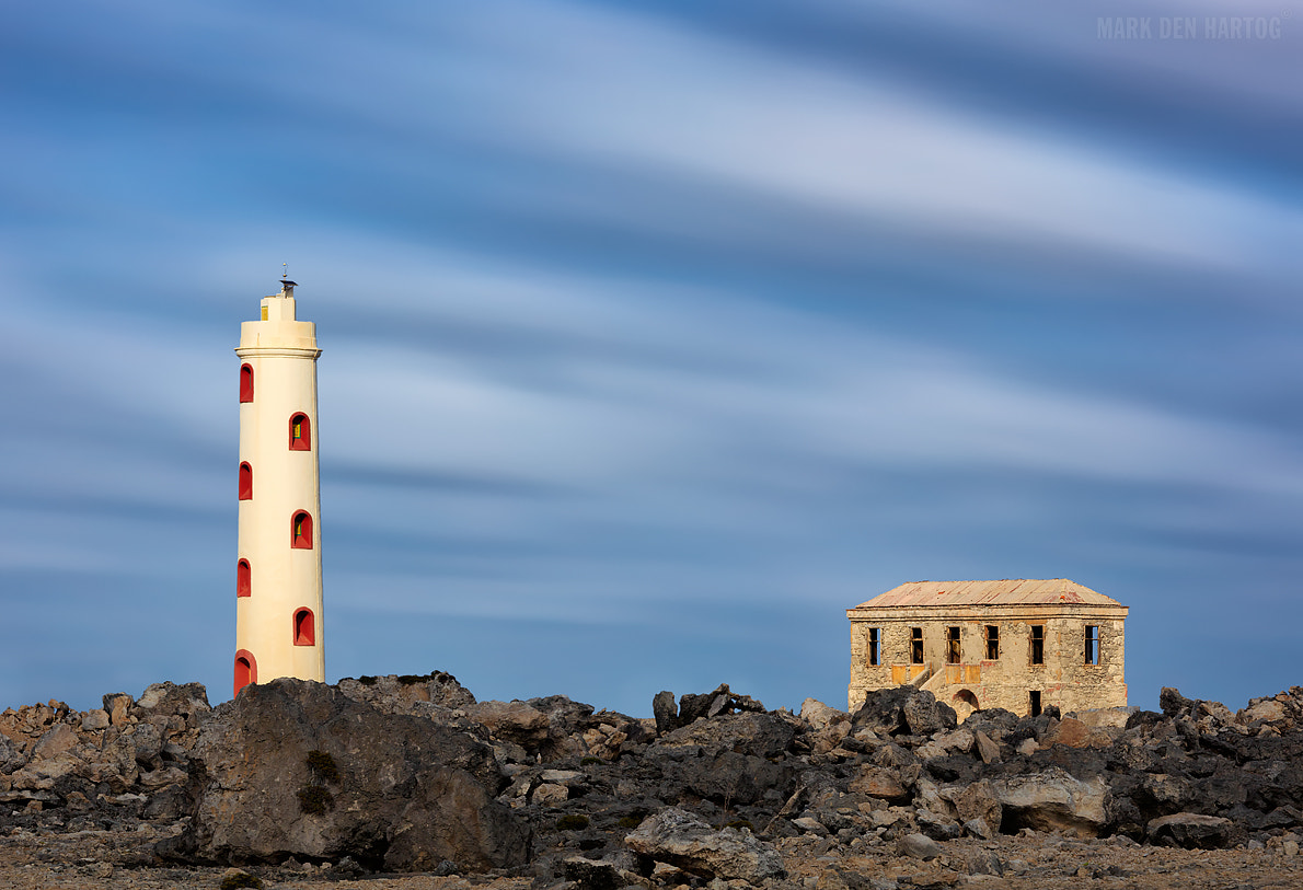 Canon EF 70-200mm F4L IS USM sample photo. Bonaire spelonk lighthouse photography