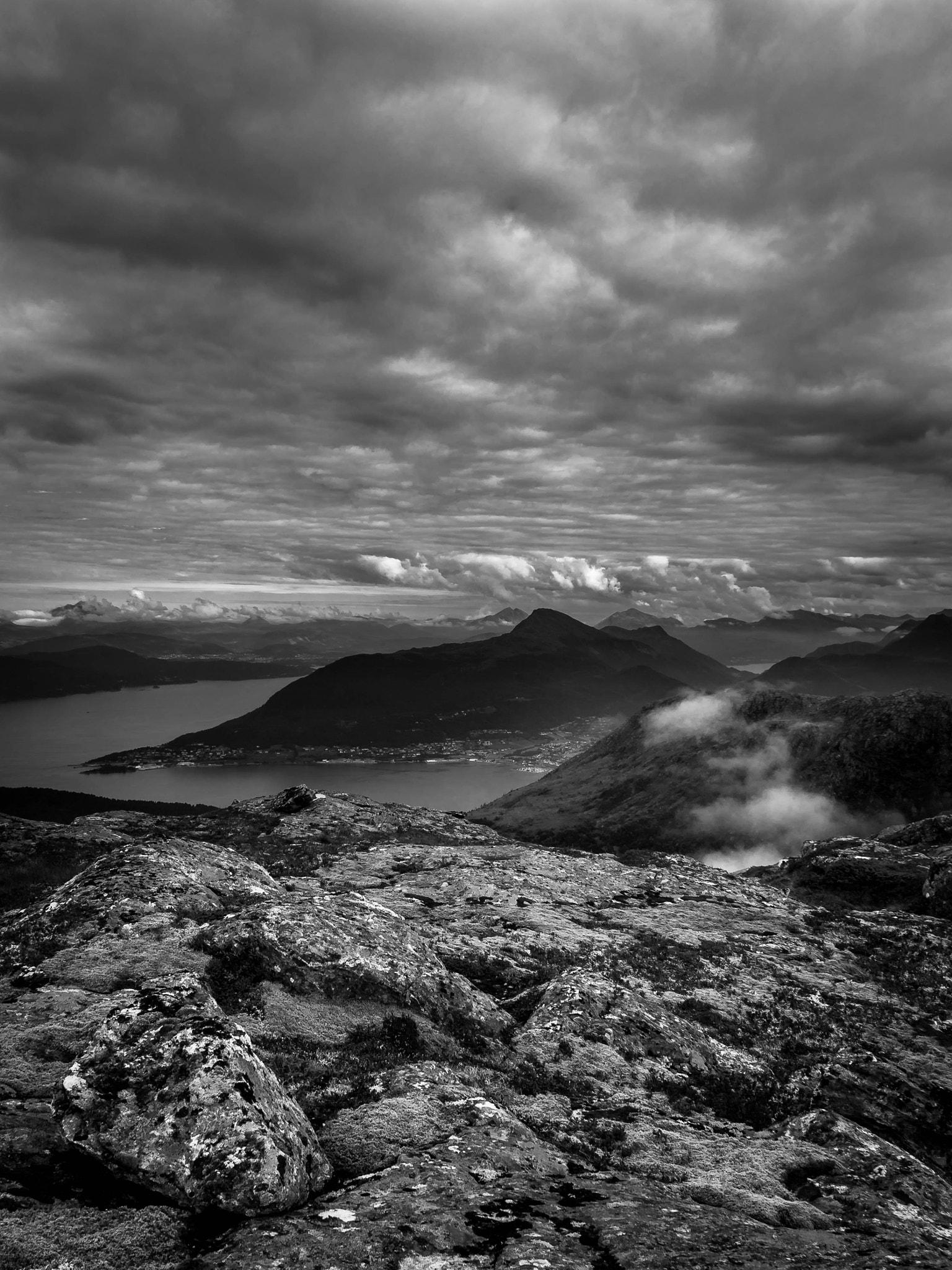 Olympus M.Zuiko Digital ED 14-42mm F3.5-5.6 EZ sample photo. Fjord even more awesome if you climb a mountain photography