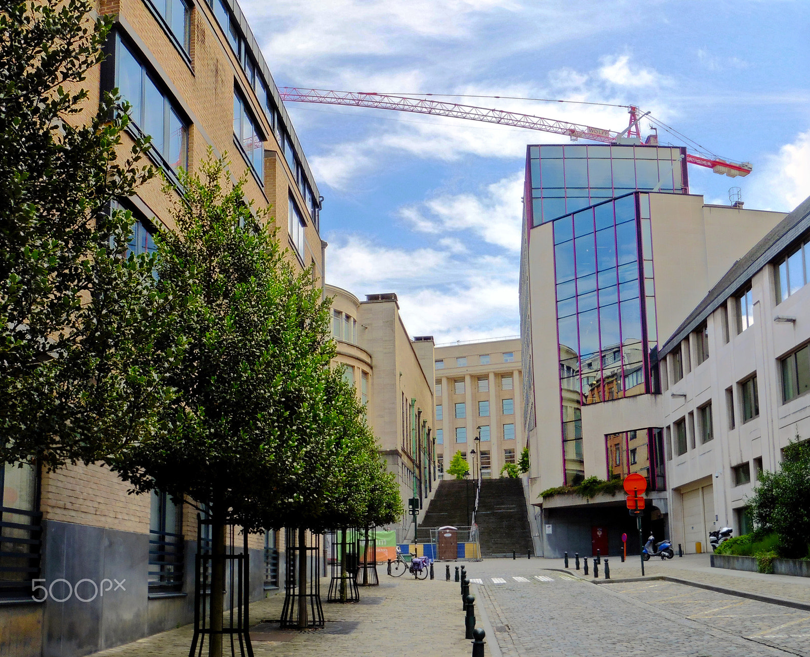 Panasonic DMC-TZ55 sample photo. Fa streetview brusssels centre photography