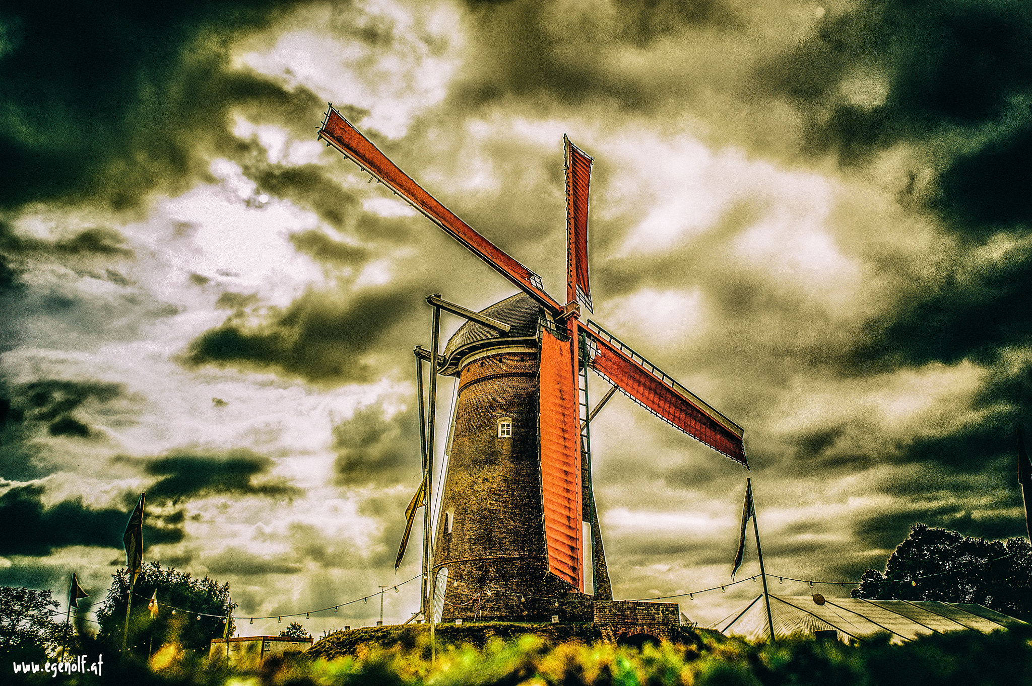 Nikon D700 + Sigma 24-70mm F2.8 EX DG Macro sample photo. Molen at pulderbos photography