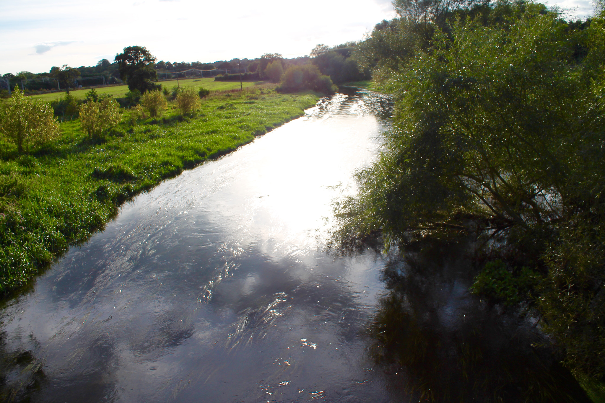 Canon EF-S 18-55mm F3.5-5.6 III sample photo. River trent gently flowing through milford photography