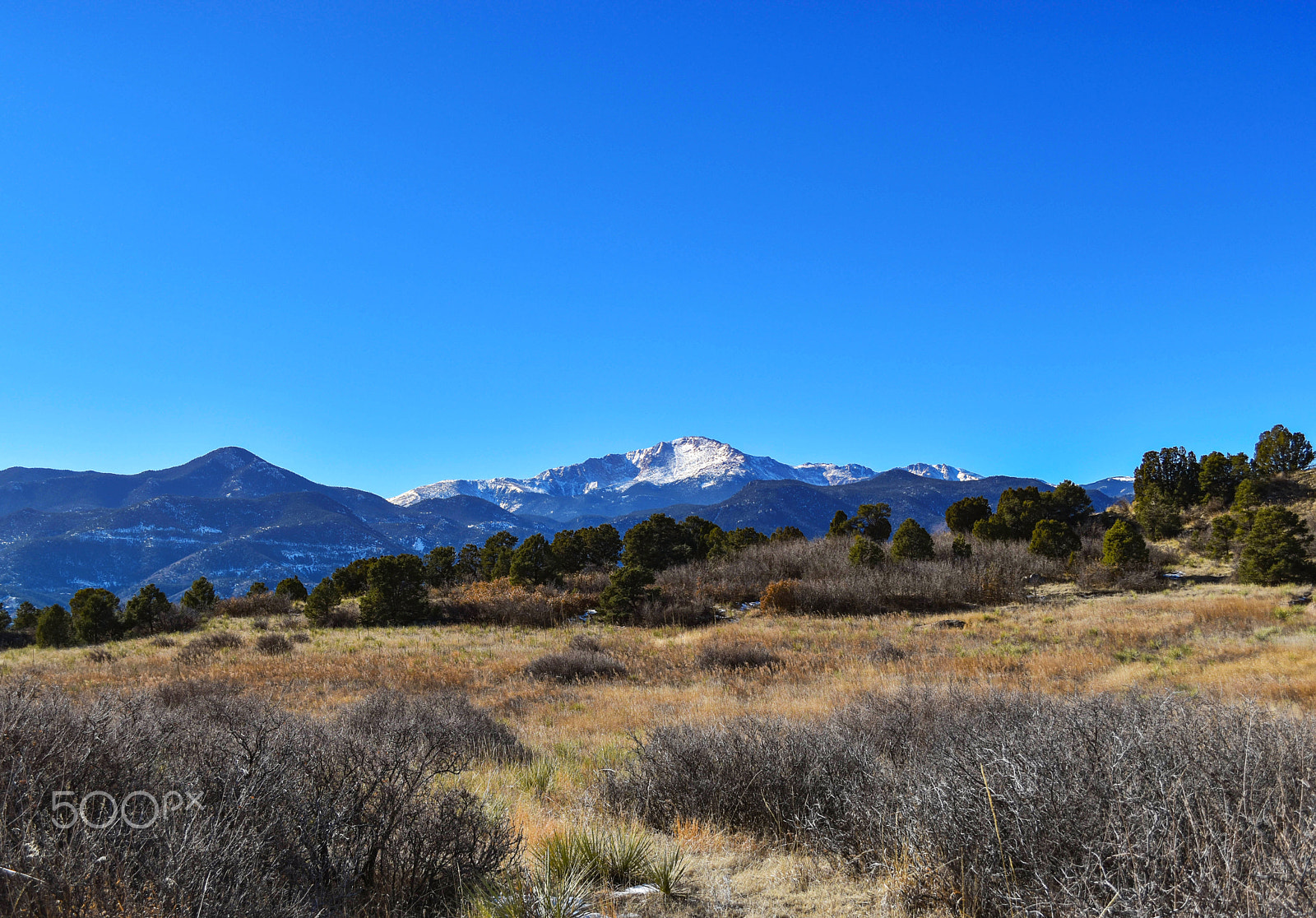 Nikon D5500 sample photo. Calm colorado mountains photography
