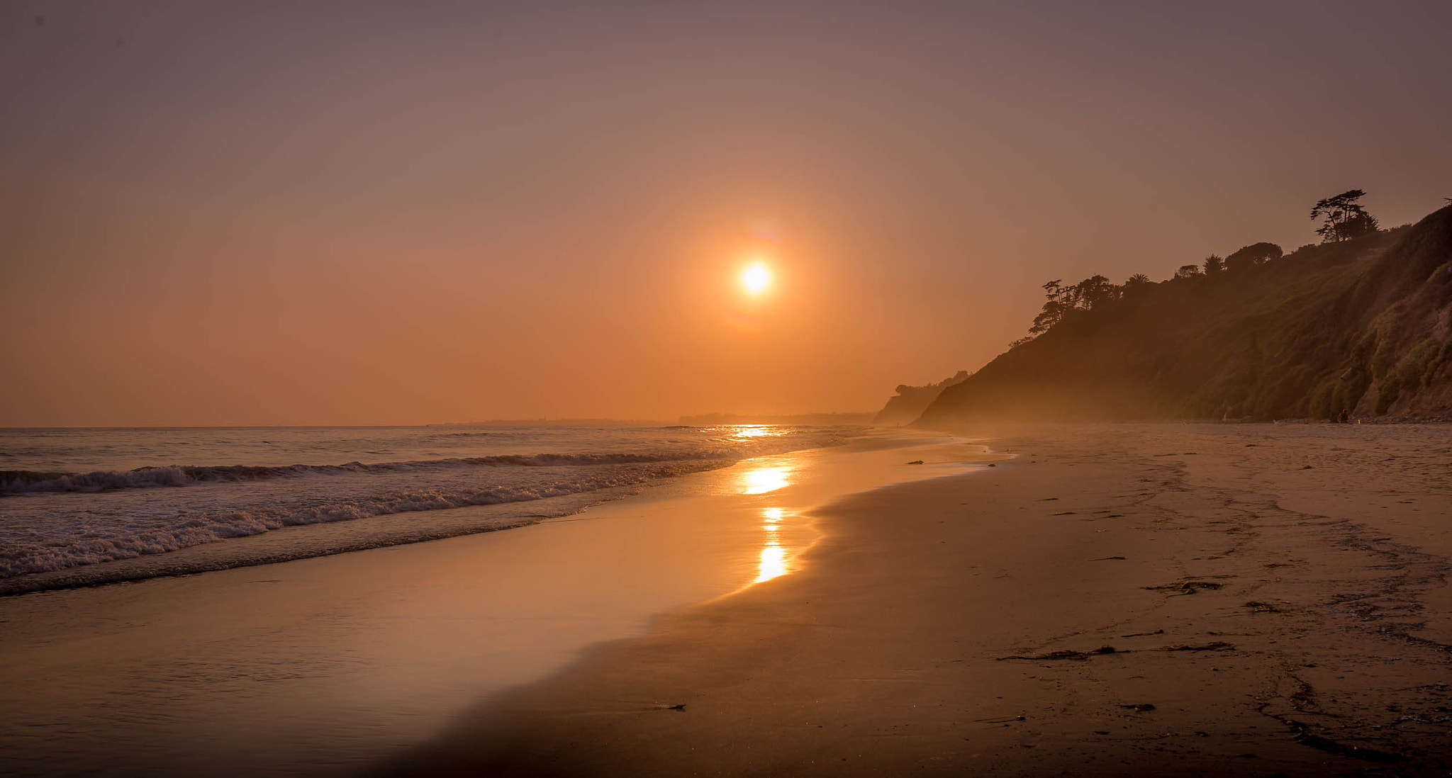 Nikon D610 sample photo. Empty beach photography