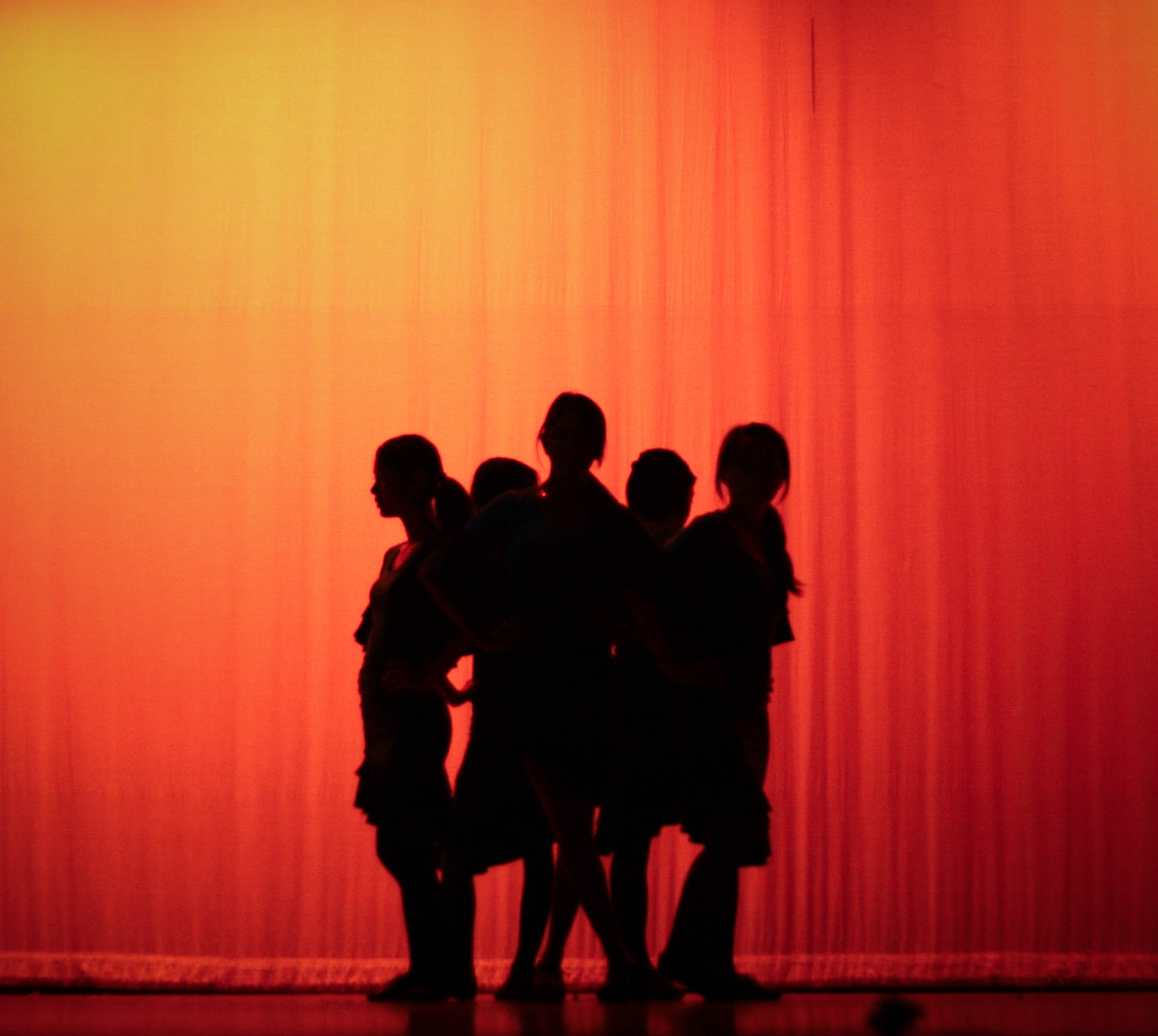 Canon EOS 450D (EOS Rebel XSi / EOS Kiss X2) sample photo. Silhouettes dancers photography