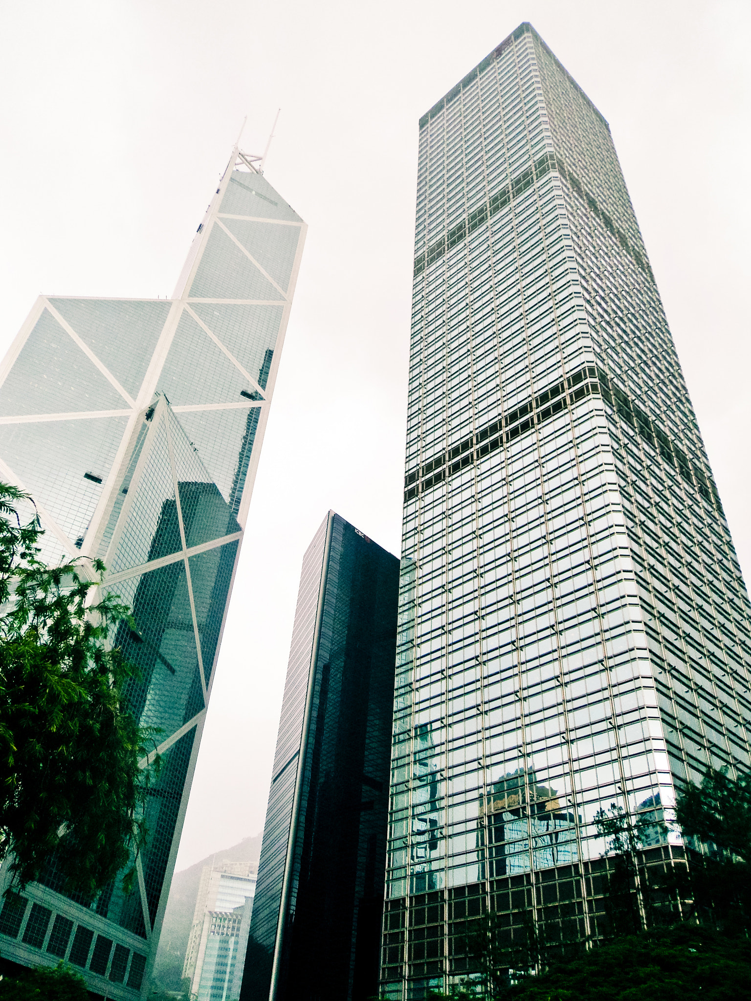 Sony Cyber-shot DSC-W310 sample photo. Hong kong skyscrapers photography