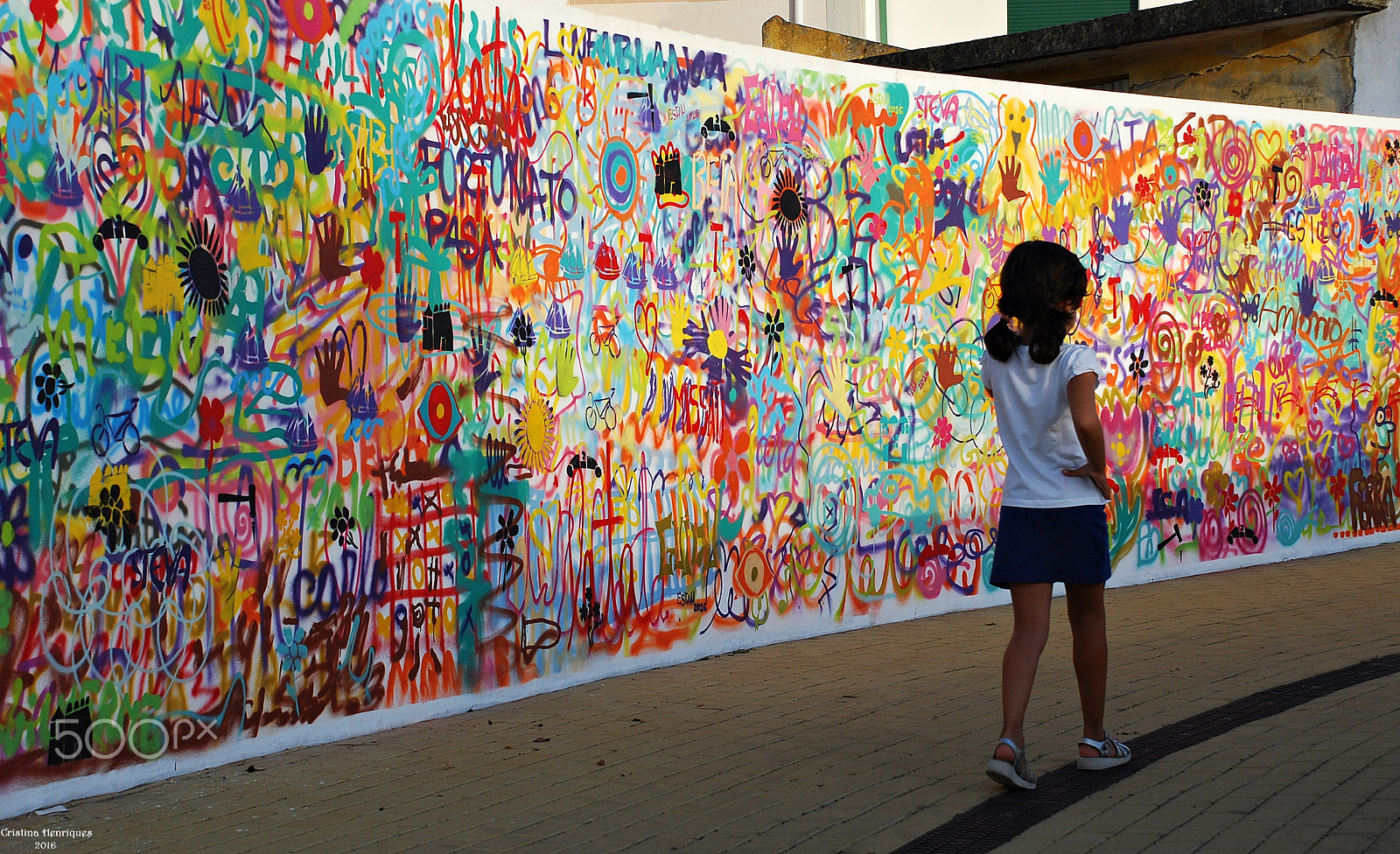 Nikon D40X sample photo. Color wall... photography