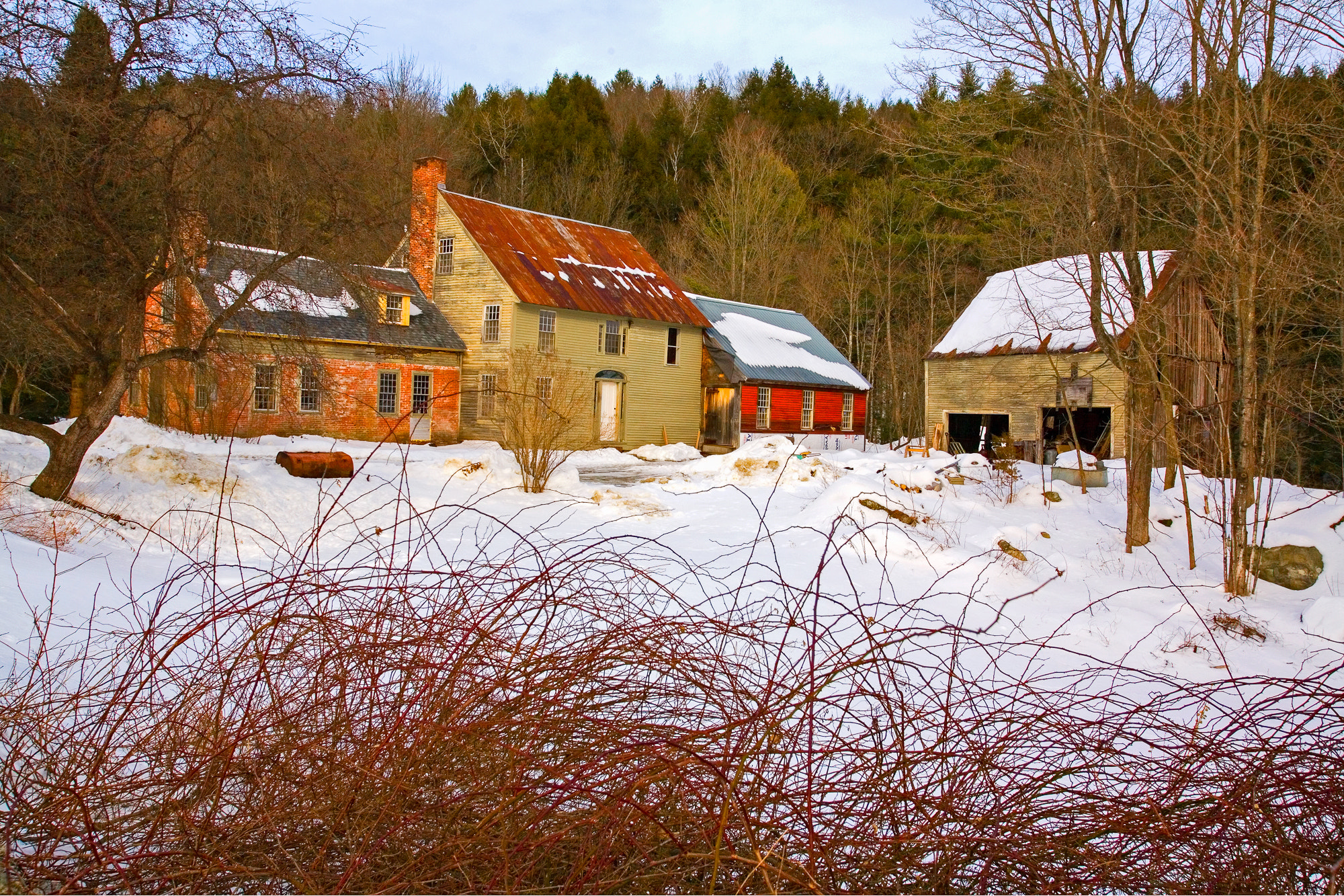 Canon EOS 5D sample photo. Vermont home photography