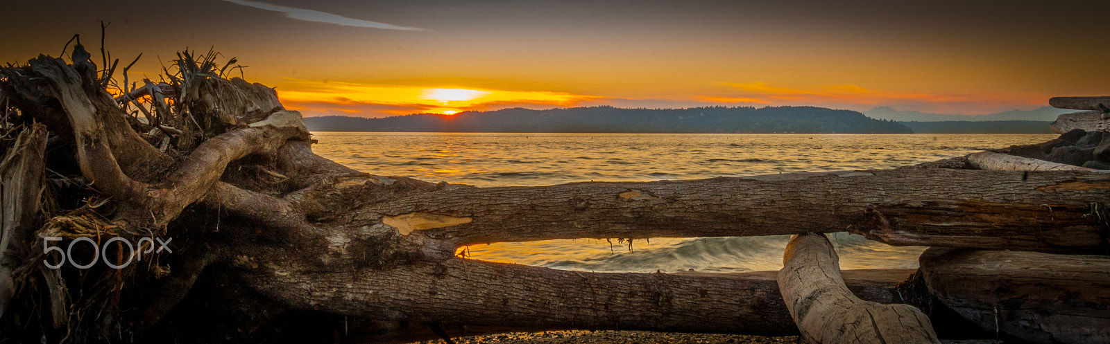 Nikon D200 sample photo. Sunset at saltwater state park photography