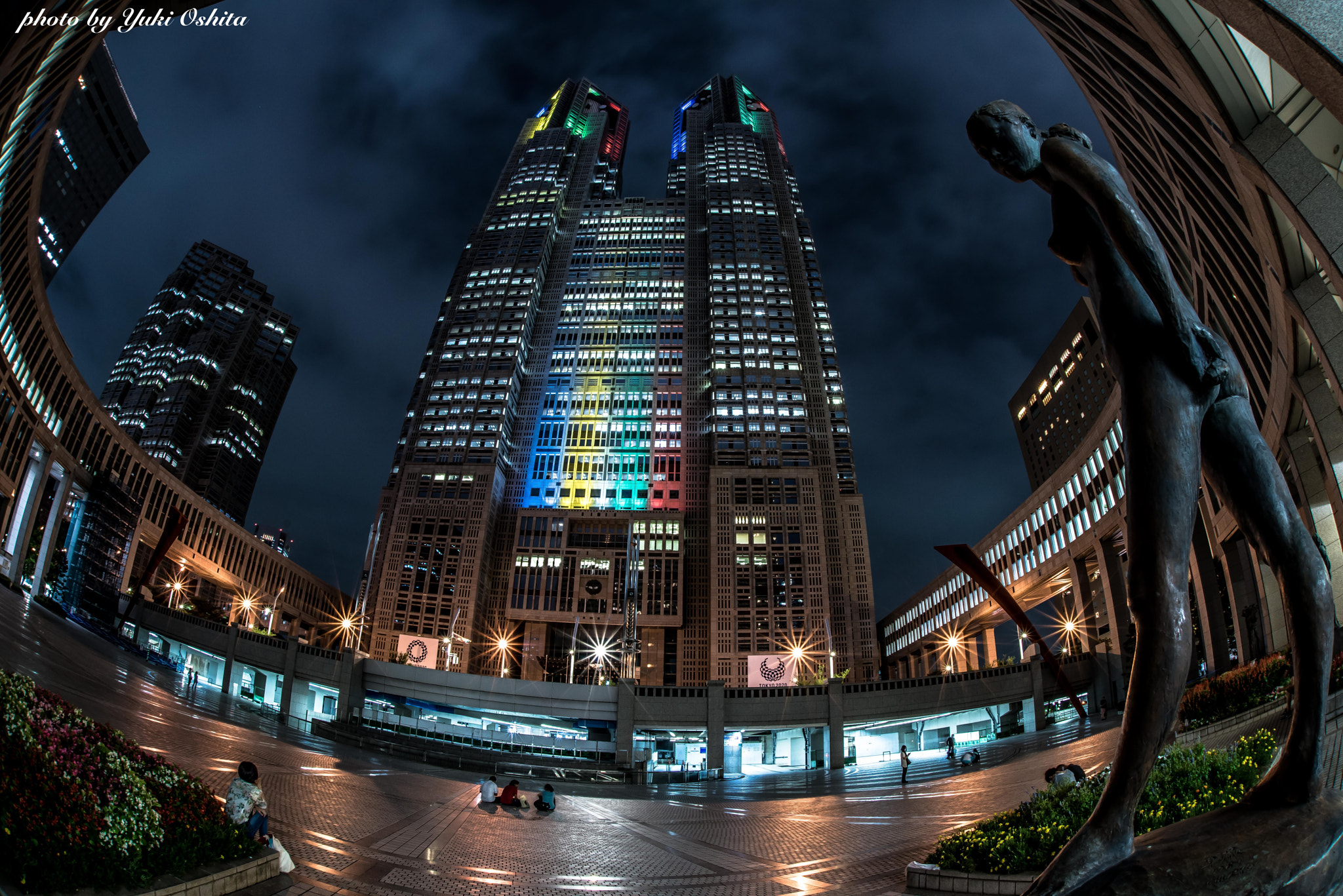 Nikon D810 + Sigma 15mm F2.8 EX DG Diagonal Fisheye sample photo. Next olympic city photography