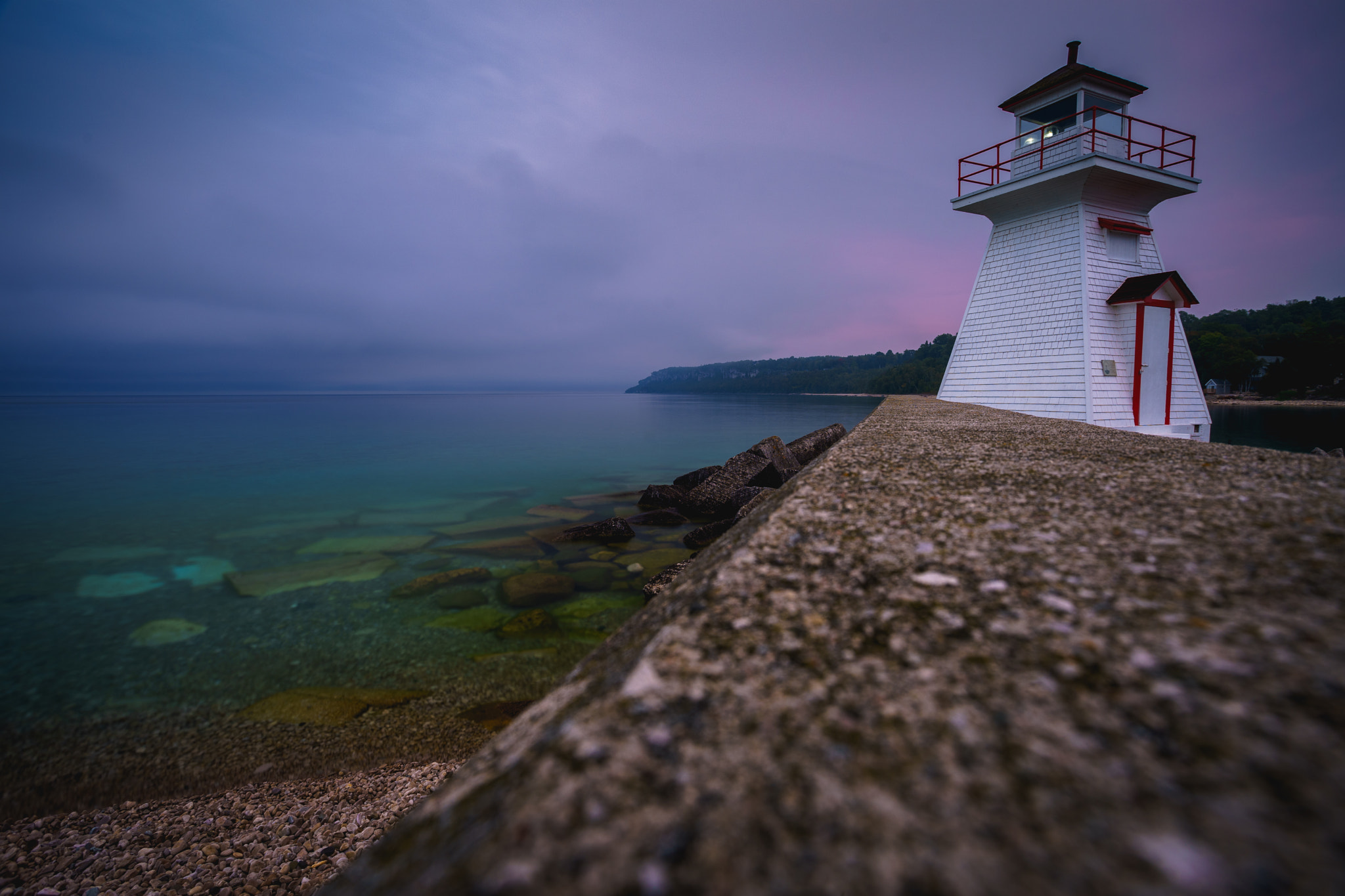 Sony a7 II + Canon EF 17-40mm F4L USM sample photo. Lighthouse at lions head photography