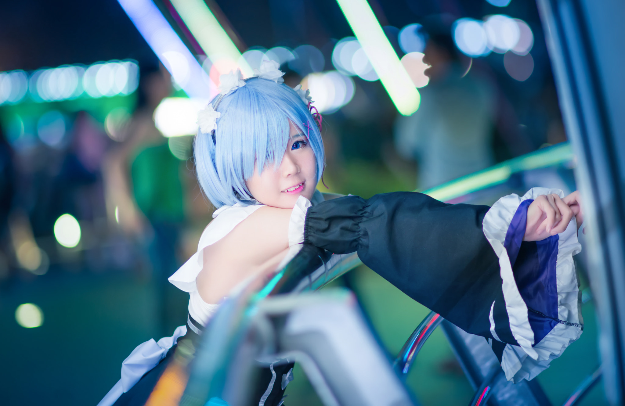 Nikon D800 + AF DC-Nikkor 135mm f/2D sample photo. Rem (re:zero) photography