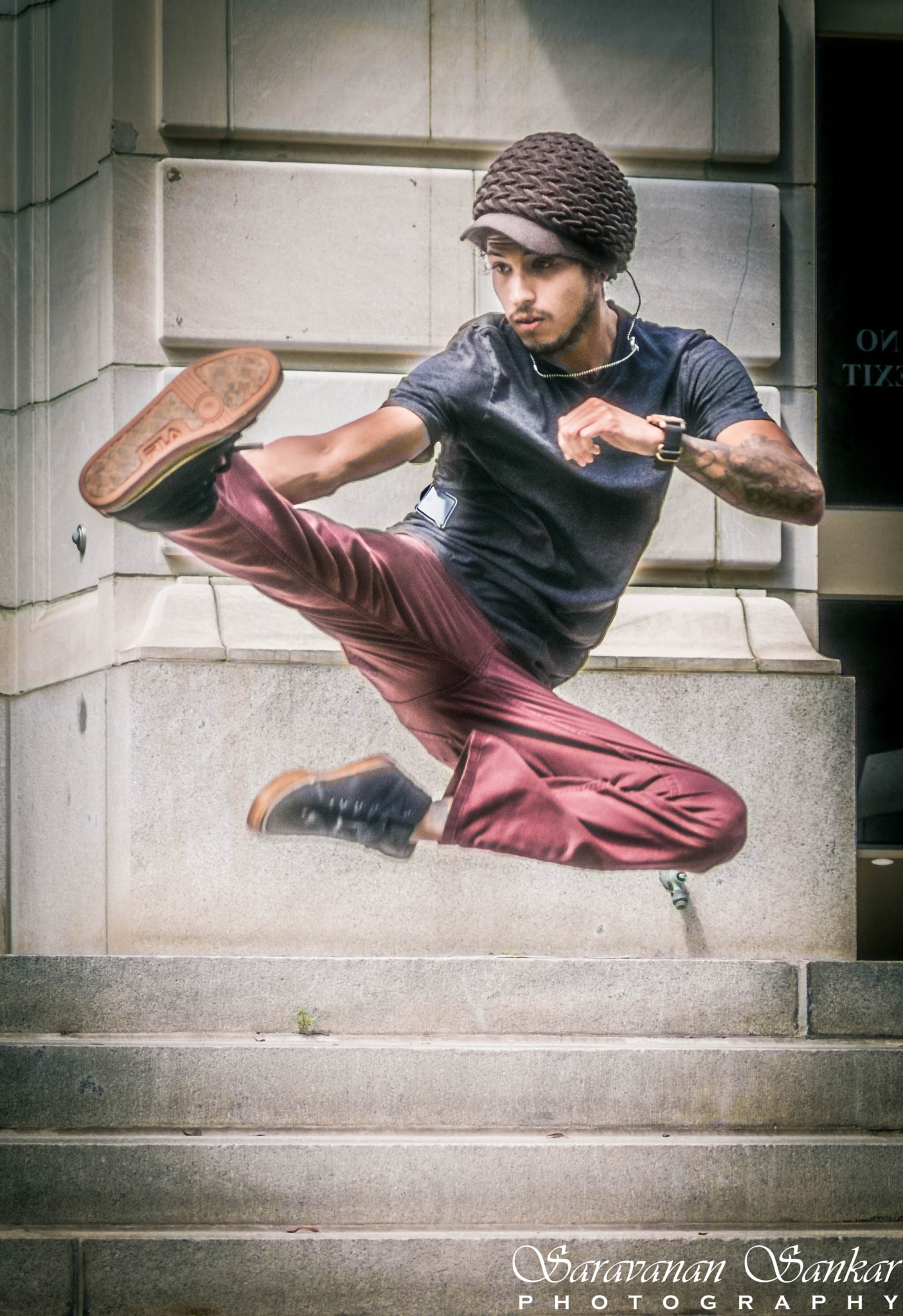 Sony DT 55-200mm F4-5.6 SAM sample photo. Action shot - the jump 1! photography