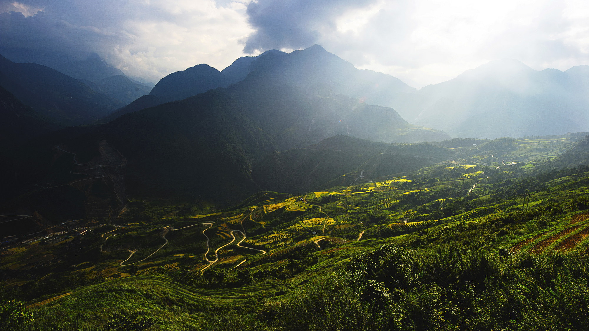 Nikon D3S sample photo. Goldem season in sapa photography