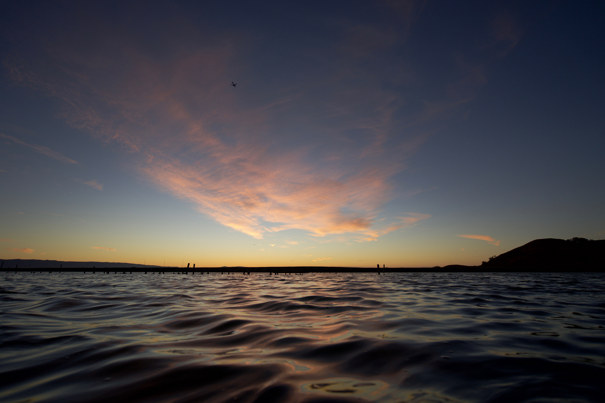 Sony a7 + Sony Vario-Tessar T* FE 16-35mm F4 ZA OSS sample photo. East bay after sunset photography