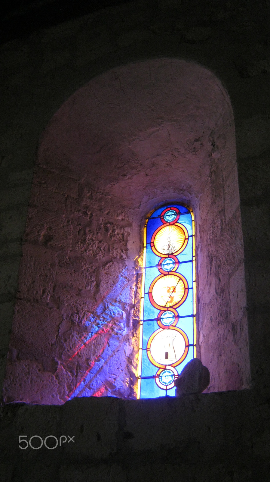 Canon PowerShot A490 sample photo. Stained glass photography