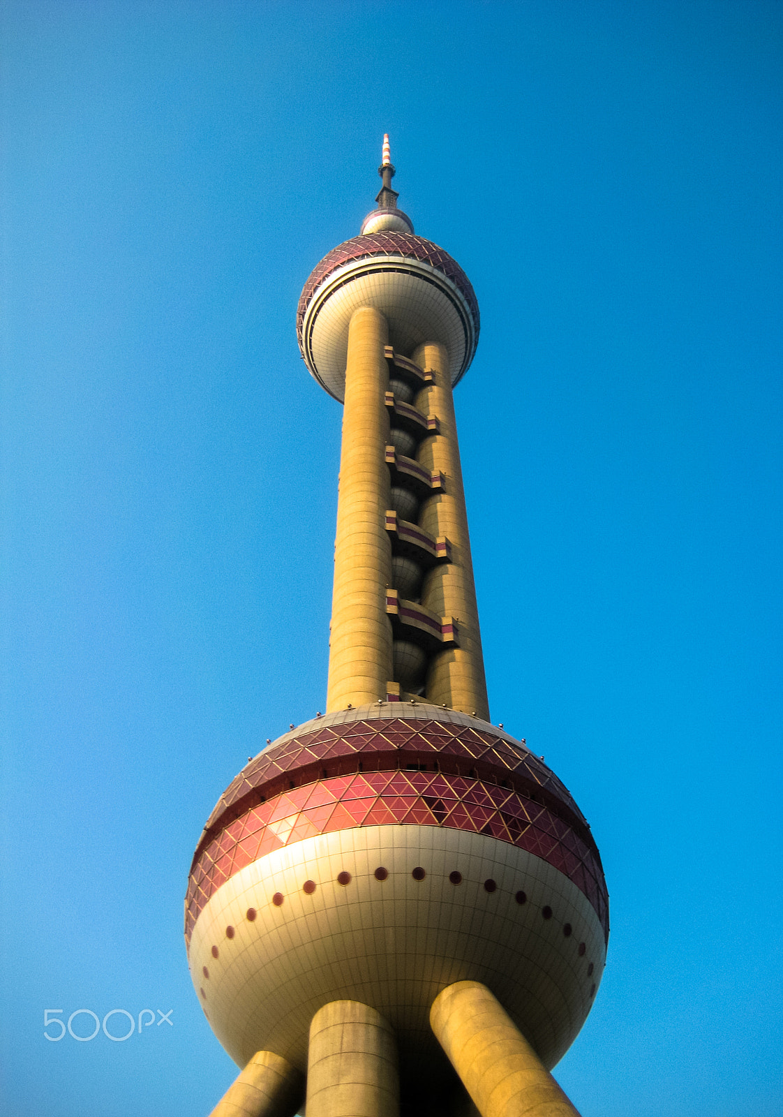 Canon POWERSHOT SD1000 sample photo. Pearl tv tower shanghai photography