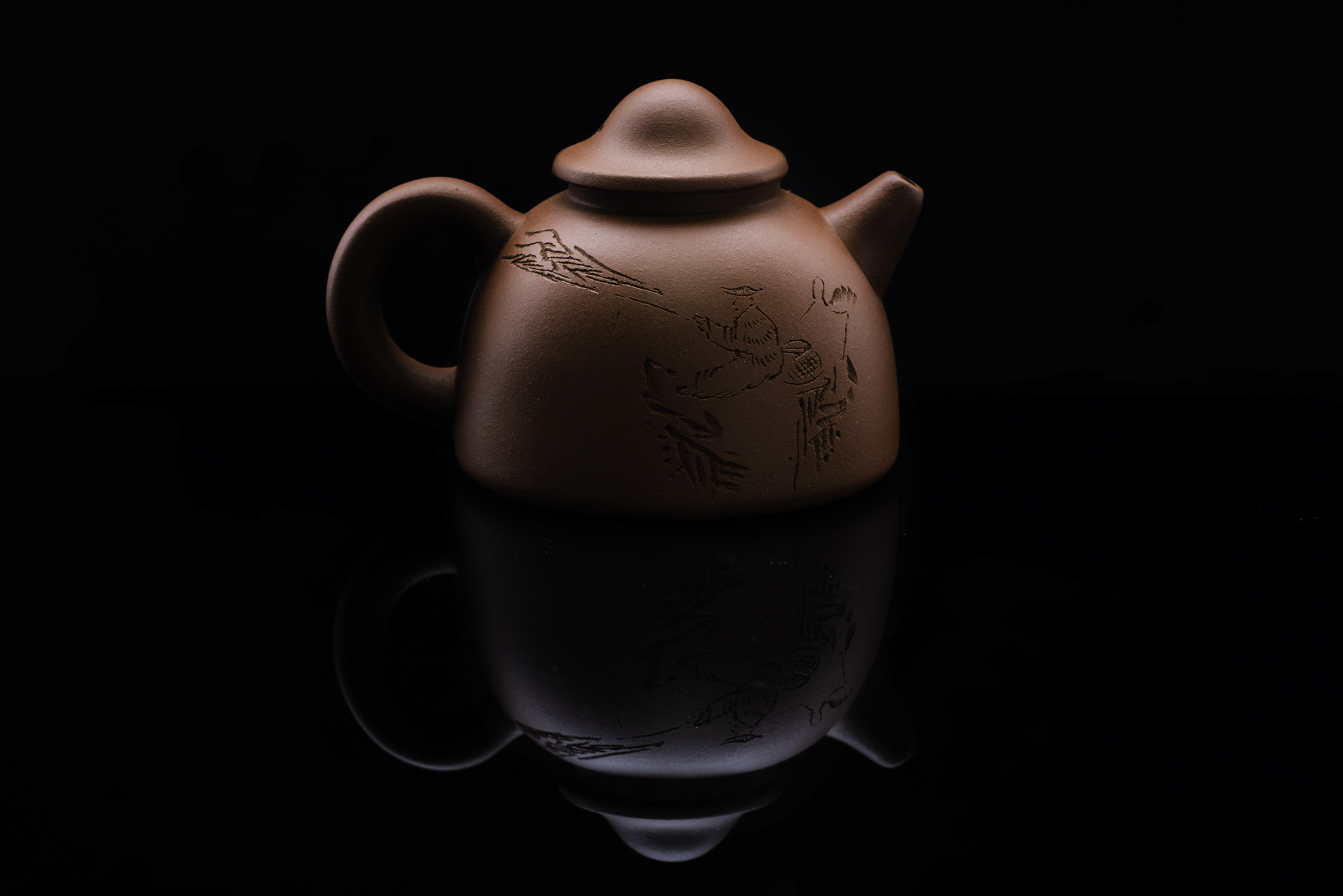 Nikon PC-E Micro-Nikkor 85mm F2.8D Tilt-Shift sample photo. Chinese teapot photography