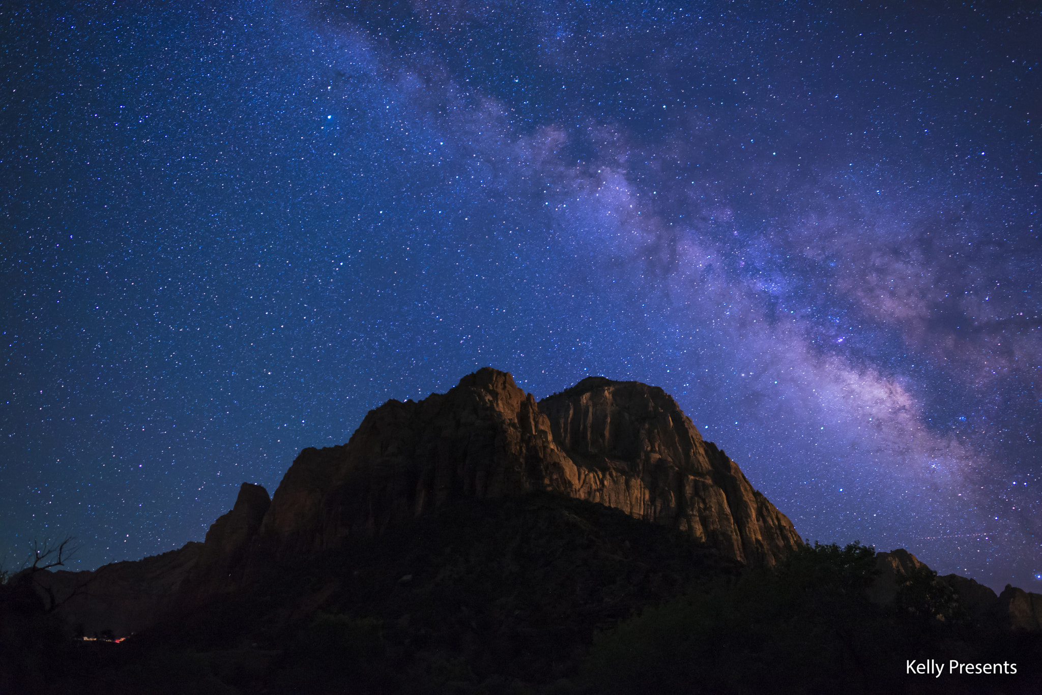 Nikon D750 sample photo. Milky way over the watchman photography