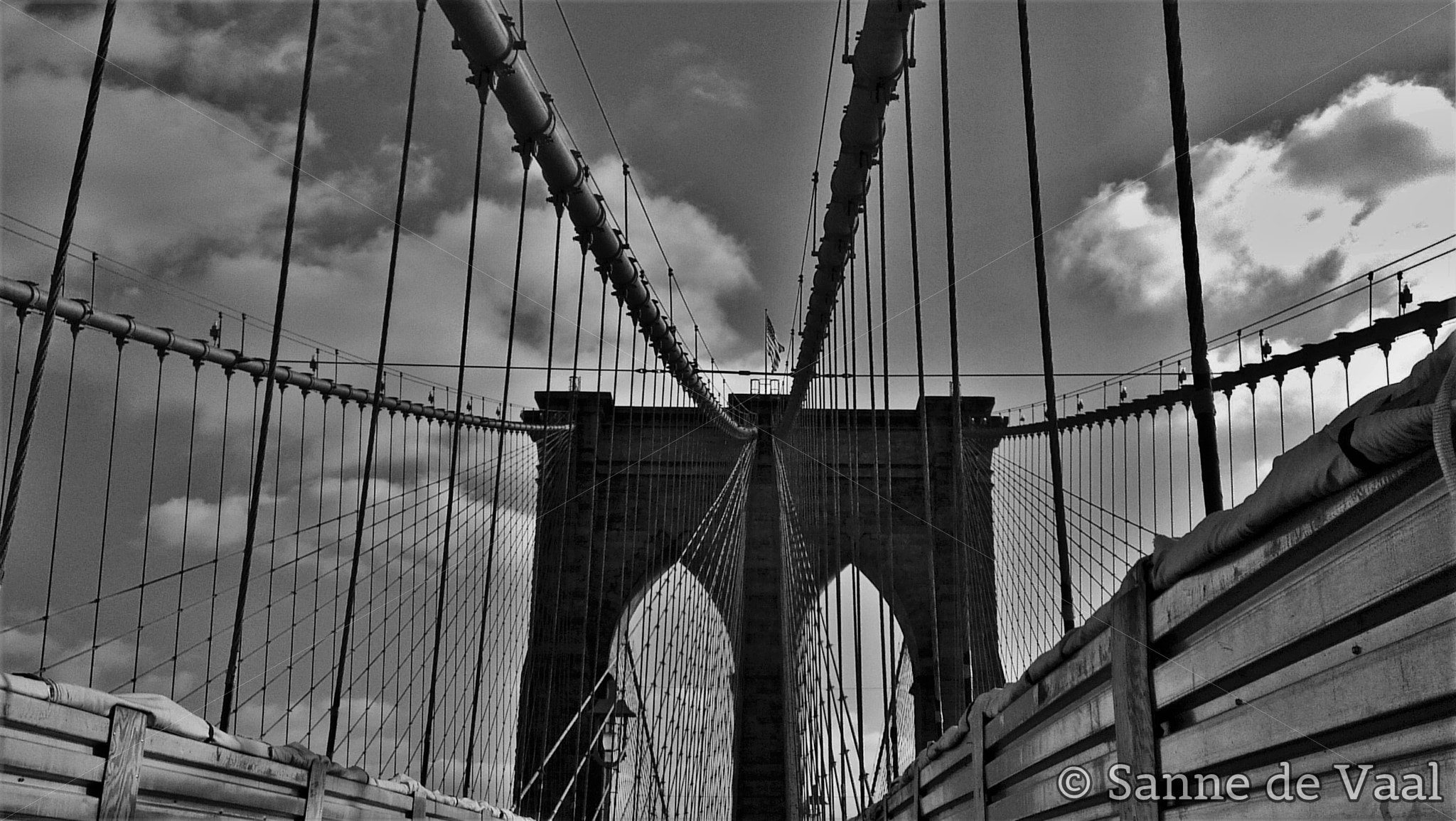 HTC ONE X sample photo. Brooklyn bridge photography