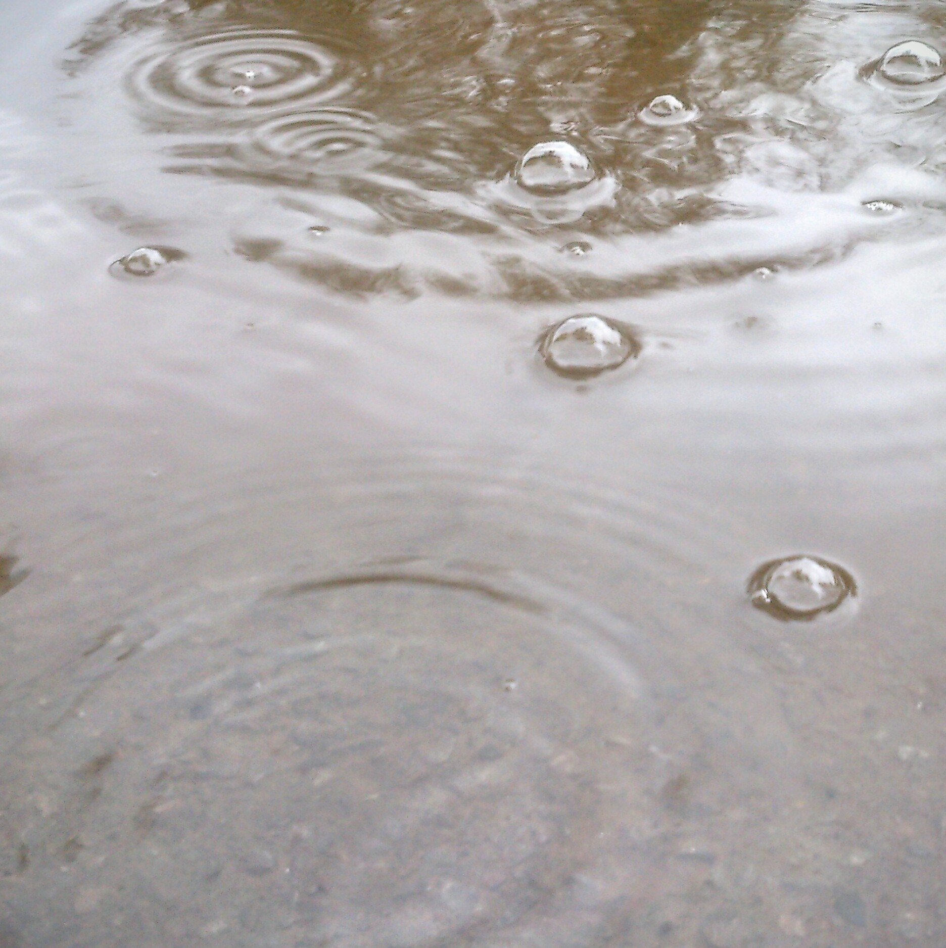 Sony Xperia V sample photo. Rain photography