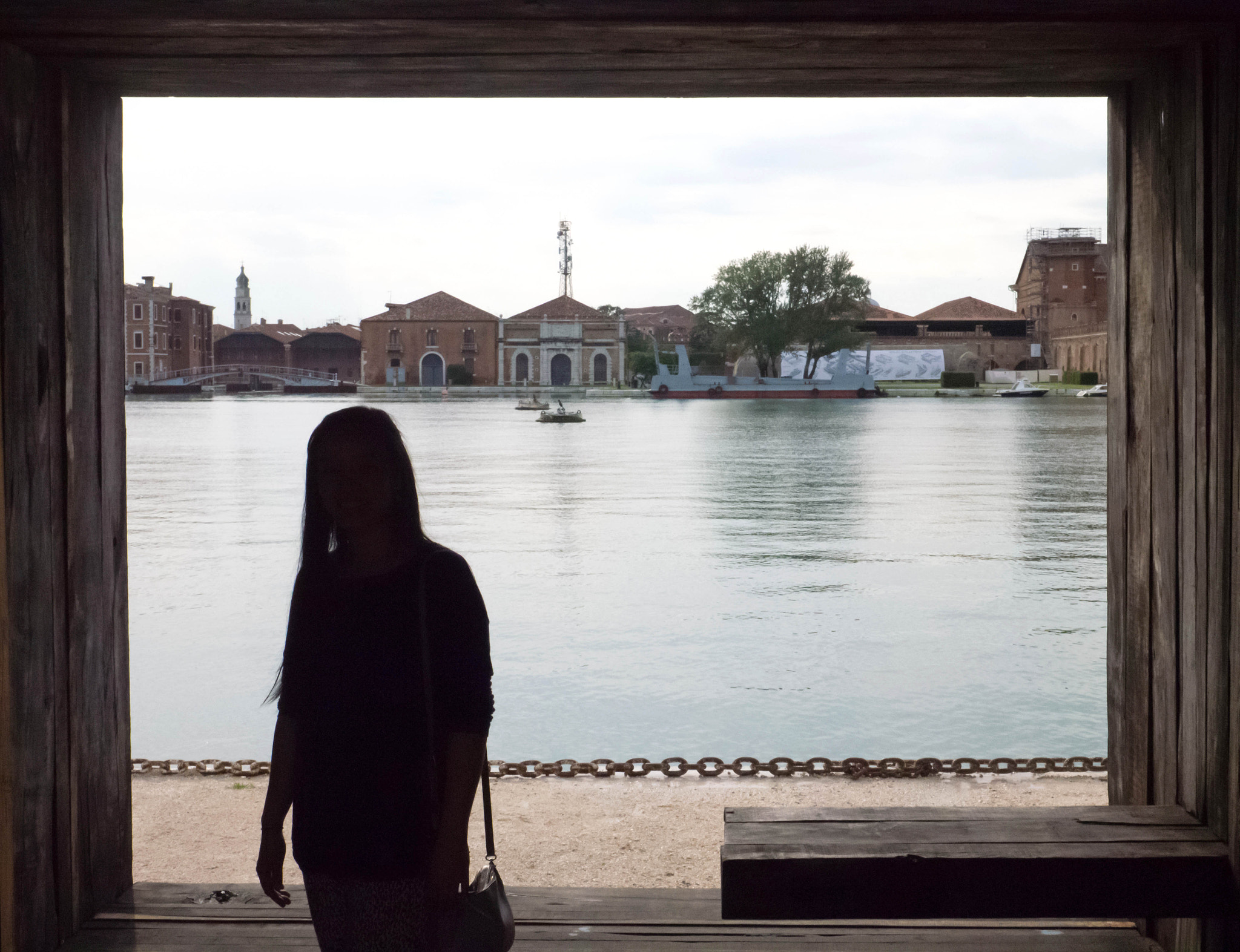 Panasonic Lumix DMC-GF6 sample photo. Venice silhouette photography