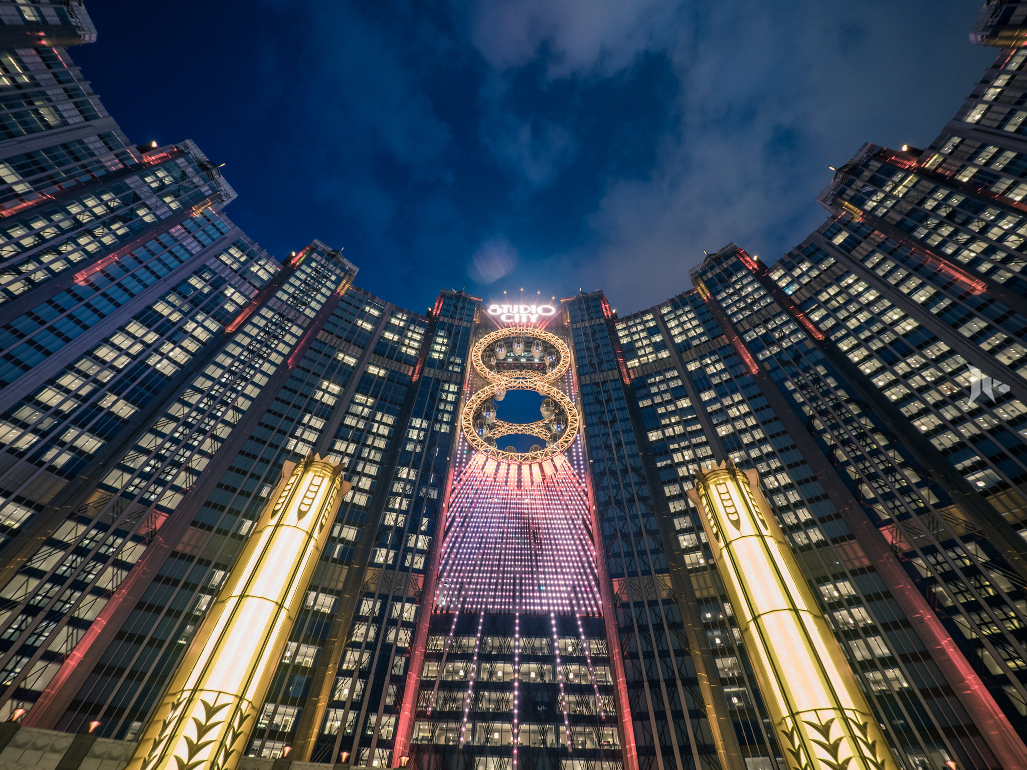 Panasonic Lumix G Vario 7-14mm F4 ASPH sample photo. Studio city • macau photography