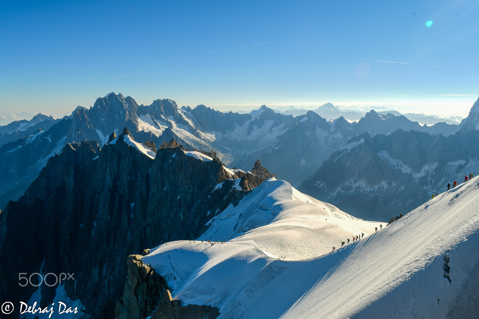 Nikon D500 sample photo. Aiguille du midi photography