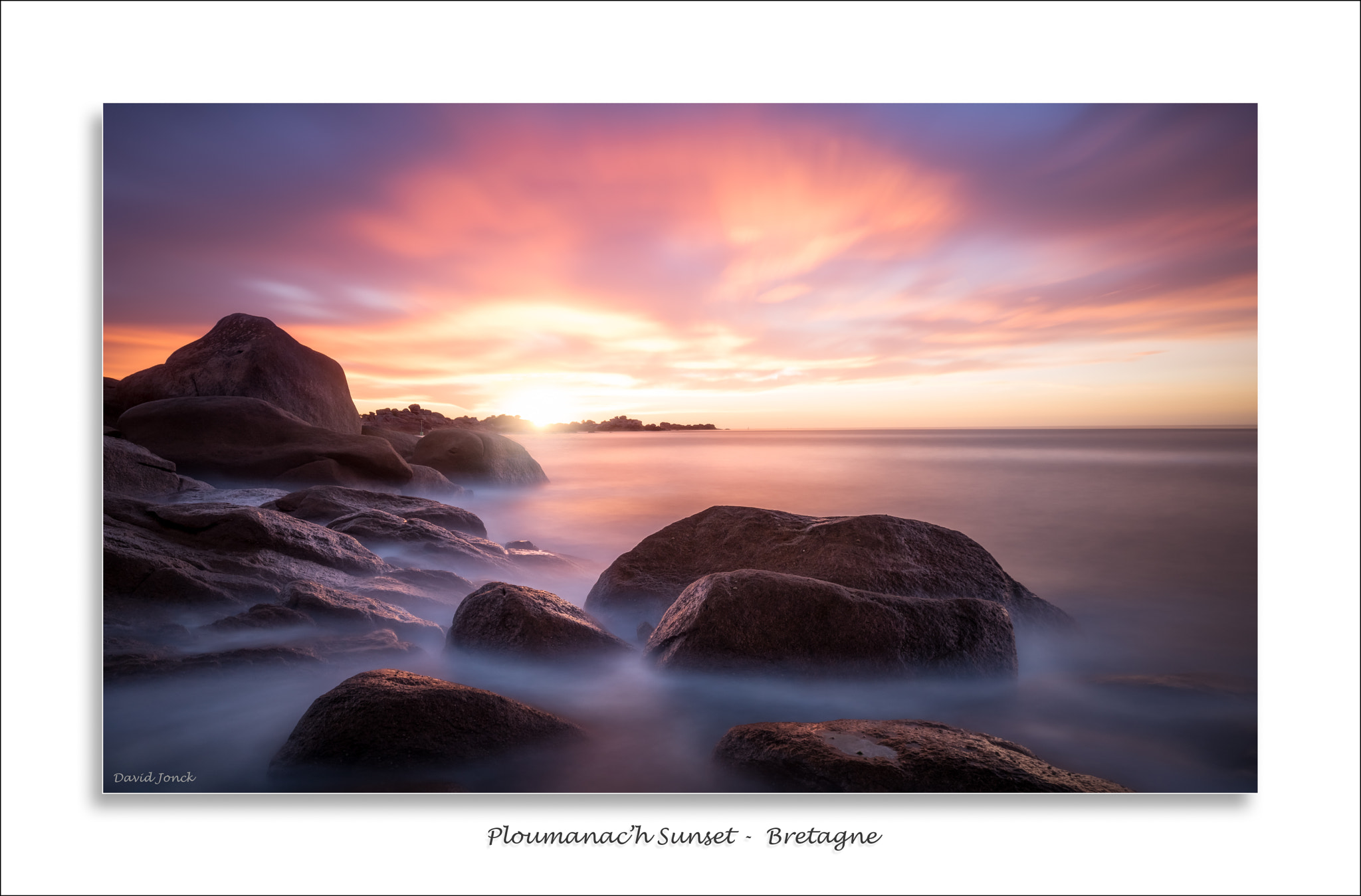 Nikon D750 + Nikon PC-E Nikkor 24mm F3.5D ED Tilt-Shift sample photo. Ploumanac'h sunset - bretagne photography