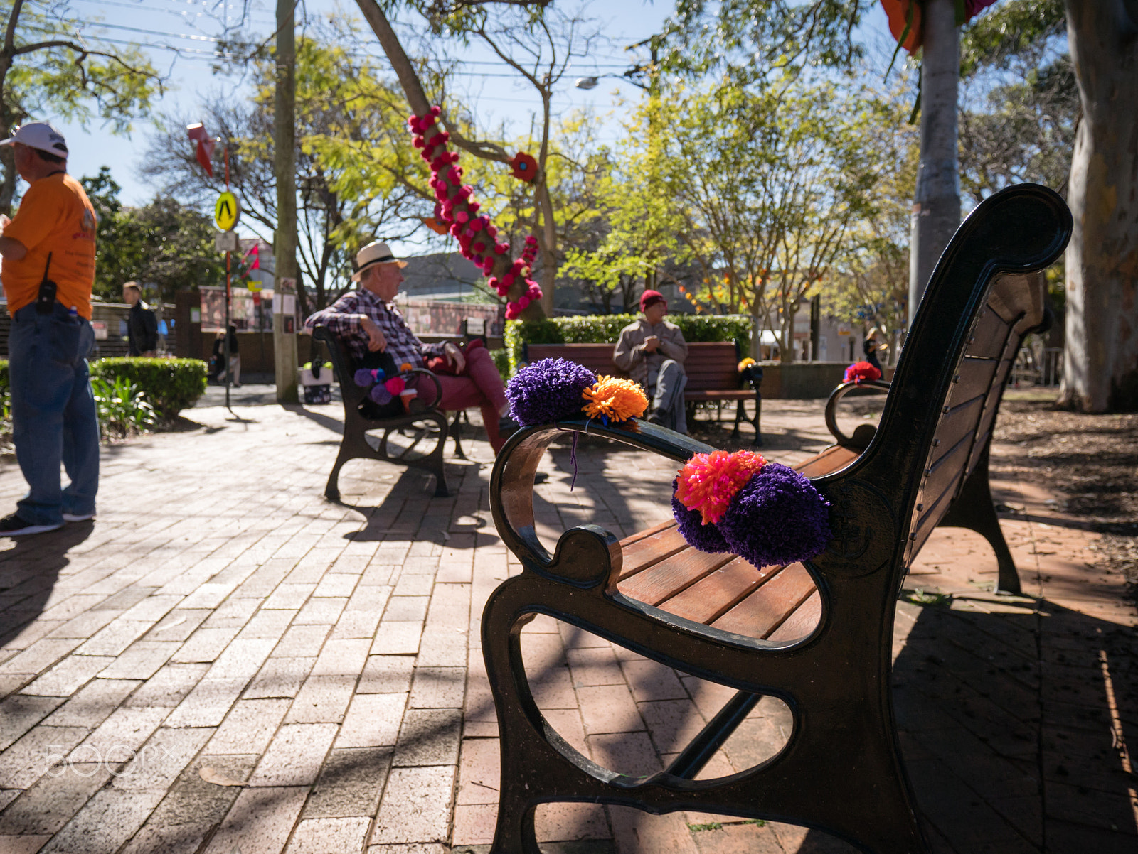 Panasonic DMC-GM1S + Panasonic Lumix G Vario HD 12-32mm F3.5-5.6 Mega OIS sample photo. Bench with a view photography