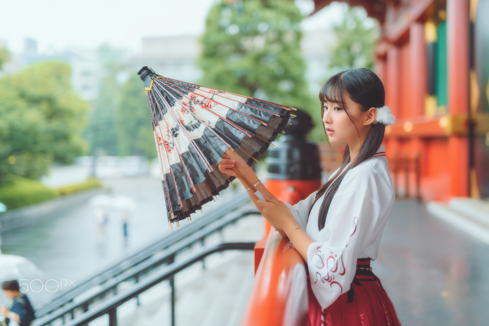 Nikon D800E sample photo. Asakusa girl photography