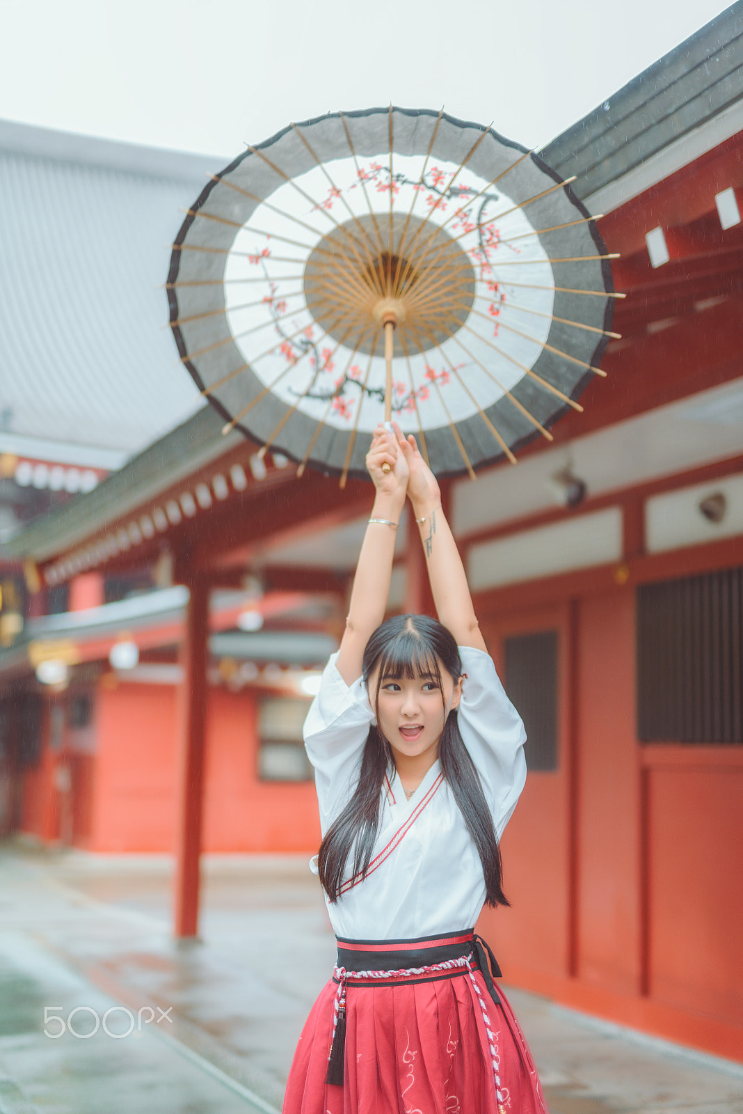 Nikon D800E sample photo. Asakusa girl photography