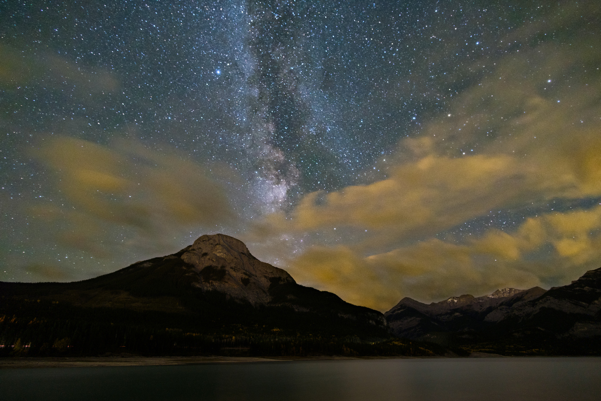 Rokinon 12mm f/2.0 NCS CS sample photo. Barrier lake photography